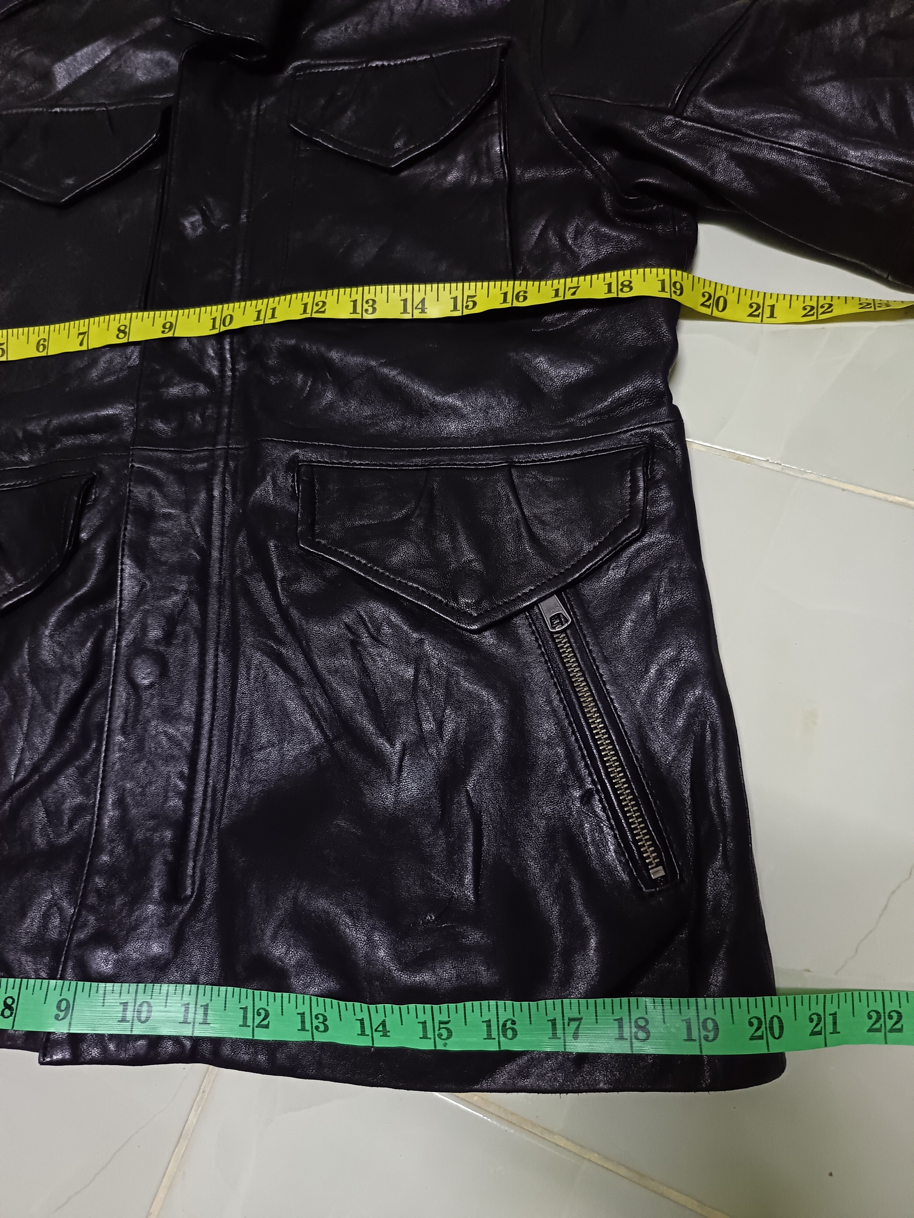 Japanese Brand 2000's Rattle Trap Black Coated Biker Jacket Size US M / EU 48-50 / 2 - 11 Thumbnail