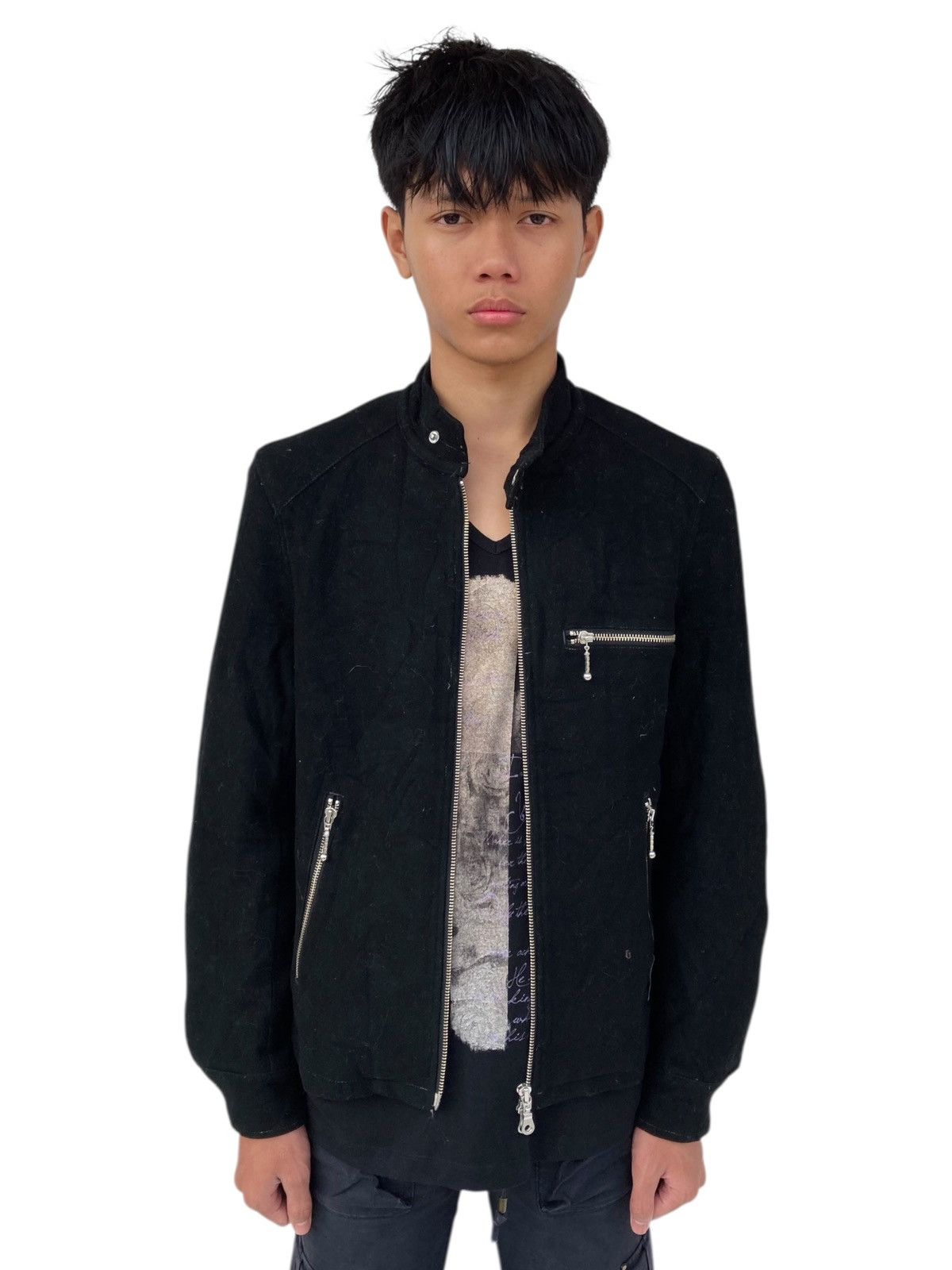 14th Addiction 2000s Takeo Kikuchi - Rider Work Jacket Size US M / EU 48-50 / 2 - 4 Thumbnail