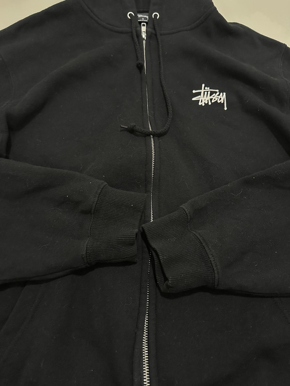 Stussy Stussy Zipper Hoodie Big Logo Design Size US S / EU 44-46 / 1 - 6 Thumbnail