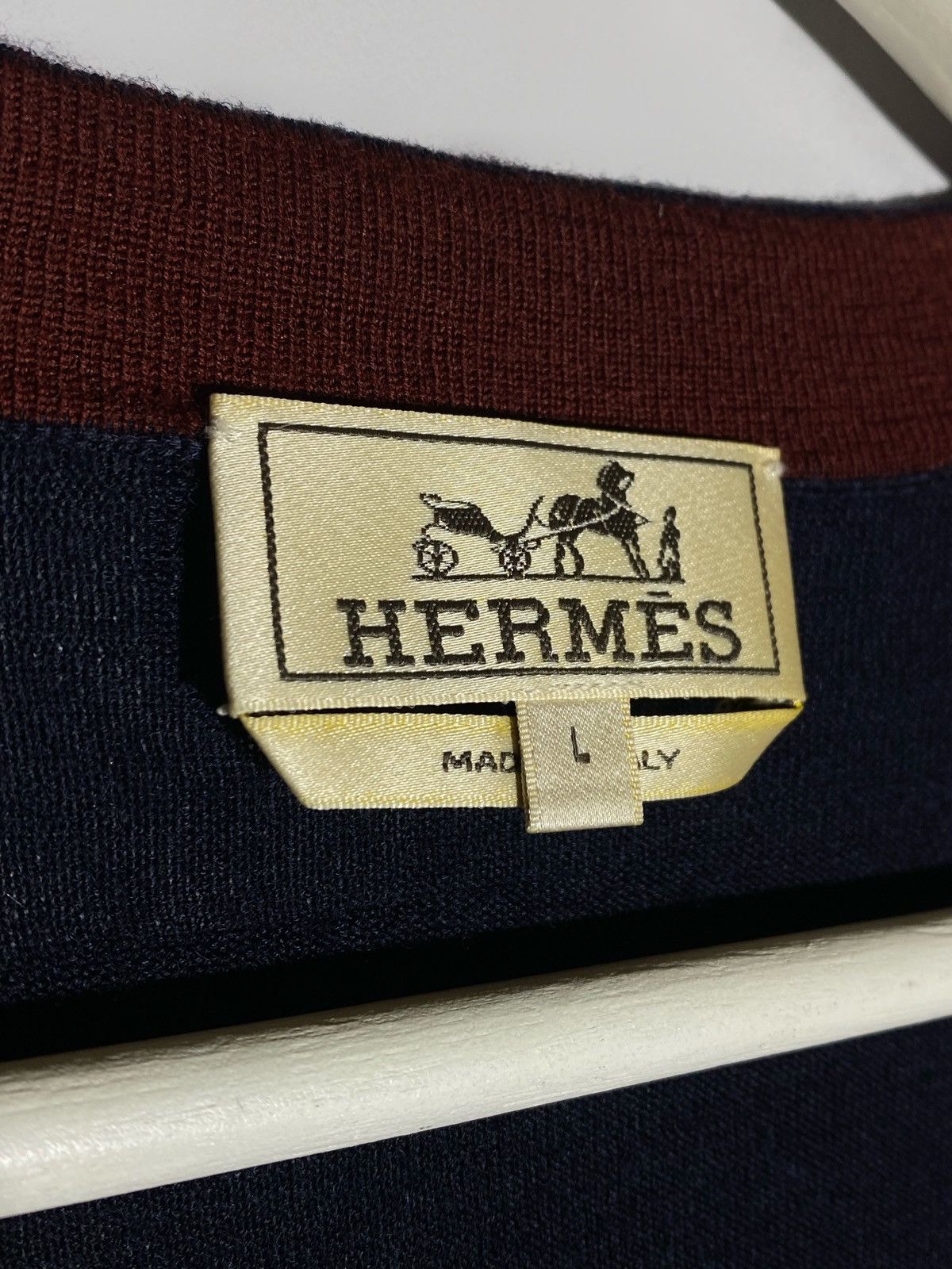 Hermes Hermes Authentic Cashmere Sweater Size US L / EU 52-54 / 3 - 11 Thumbnail