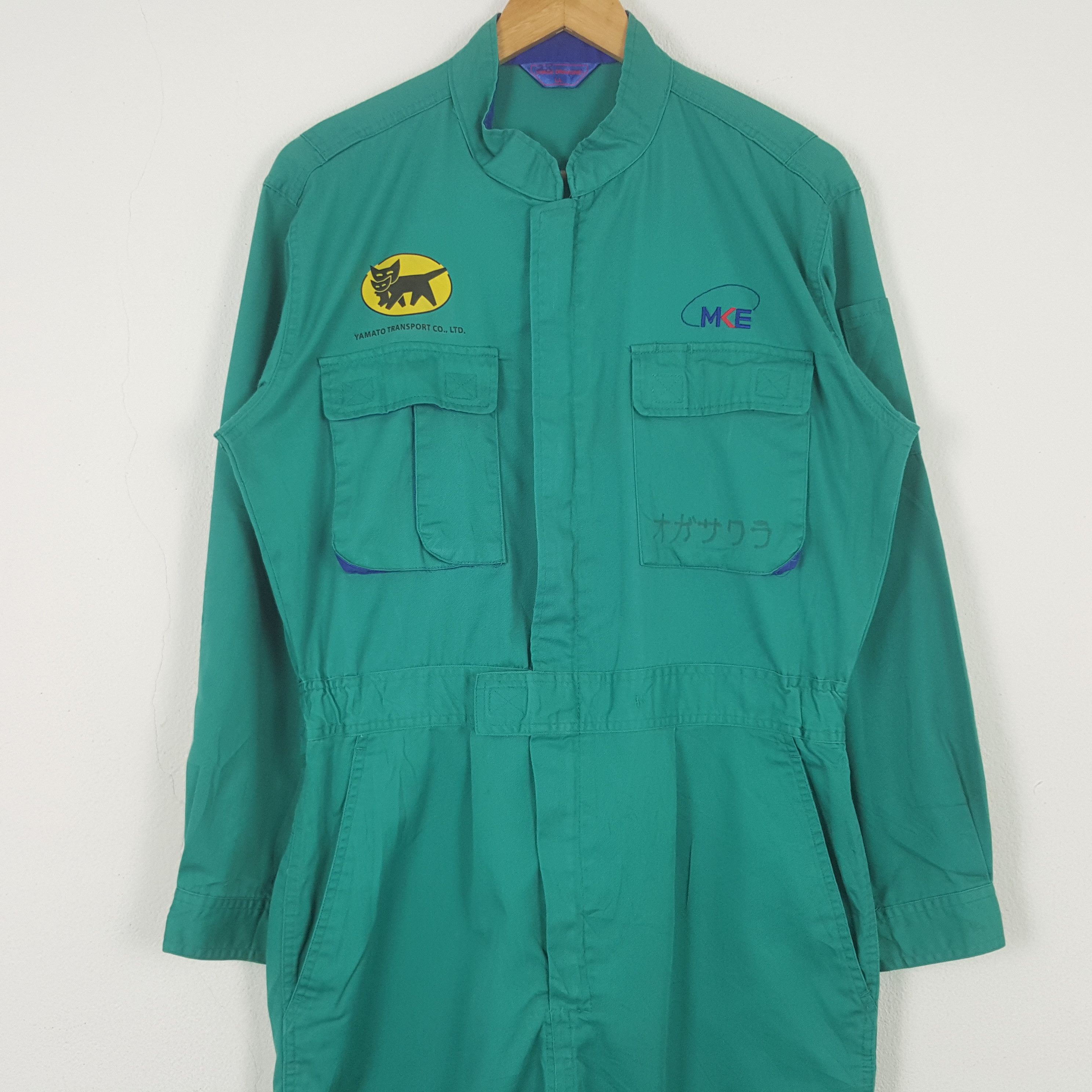 Japanese Brand Vintage Yamato Transport Japanese Baggy Coverall Jacket RR23 Size US M / EU 48-50 / 2 - 5 Thumbnail