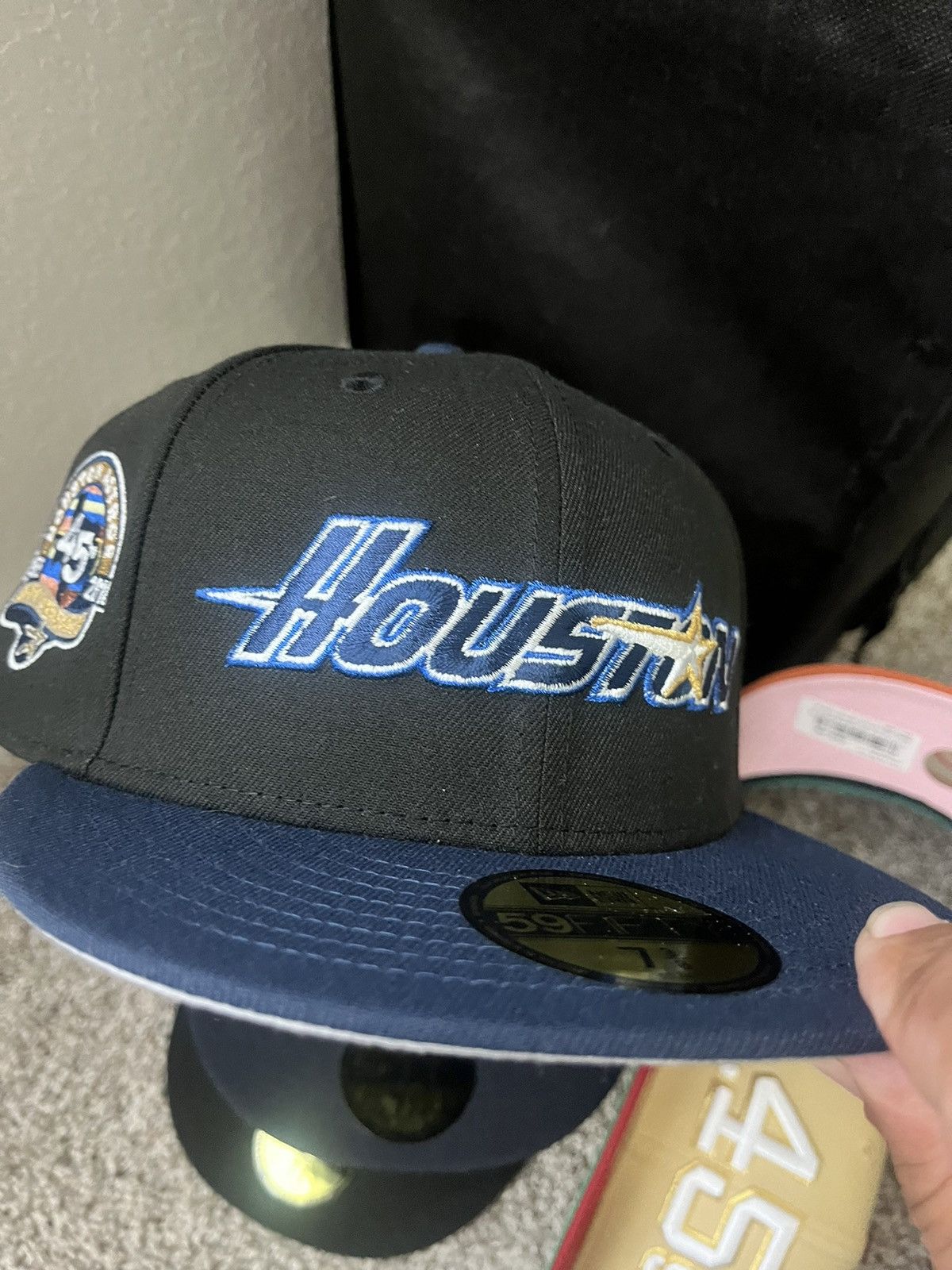 Hat Club × New Era Astros 3/8 Size ONE SIZE - 1 Preview
