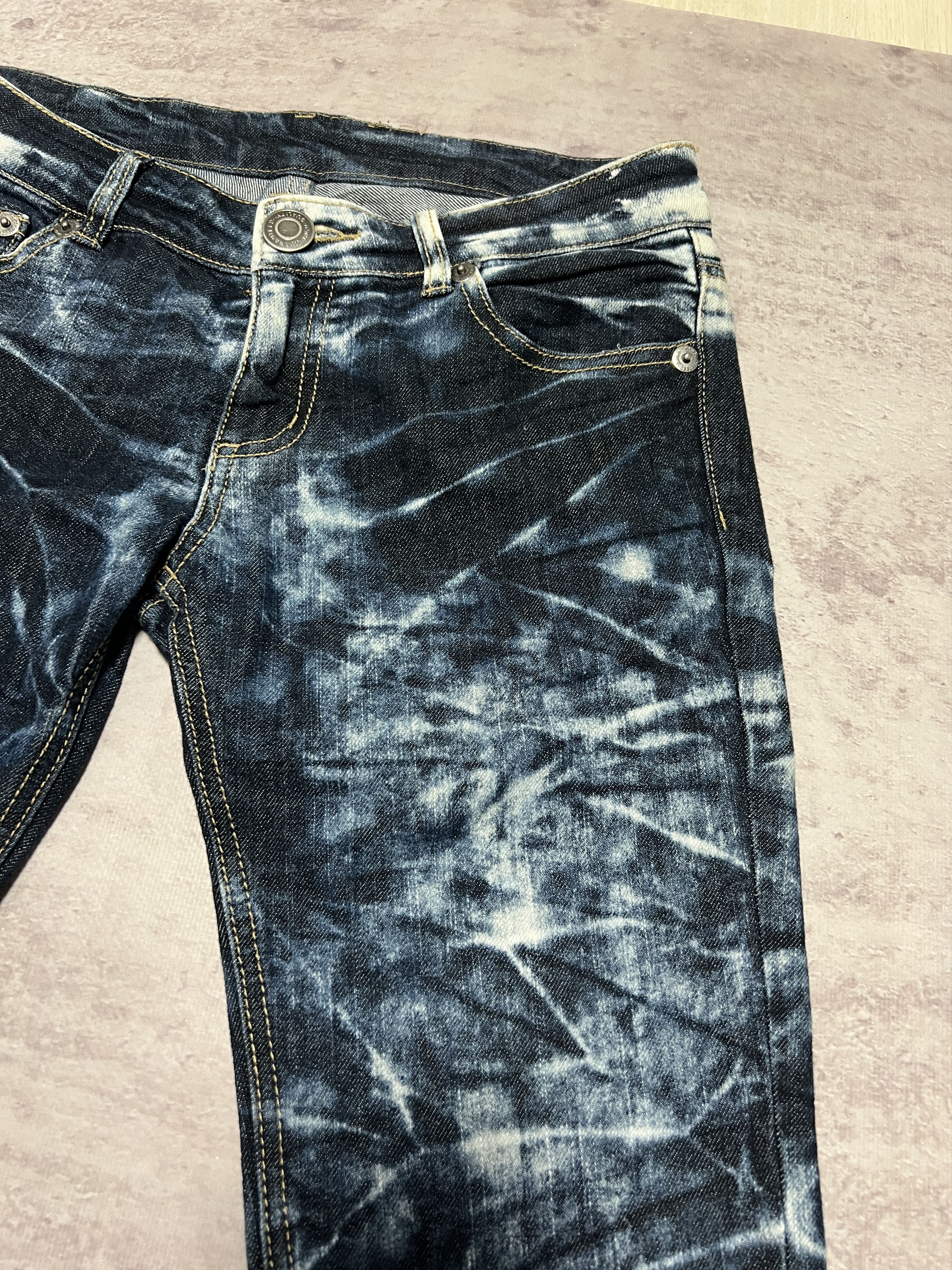 Japanese Brand Vintage 2000s Japanese Washed Denim Jeans Size 30" / US 8 / IT 44 - 14 Thumbnail