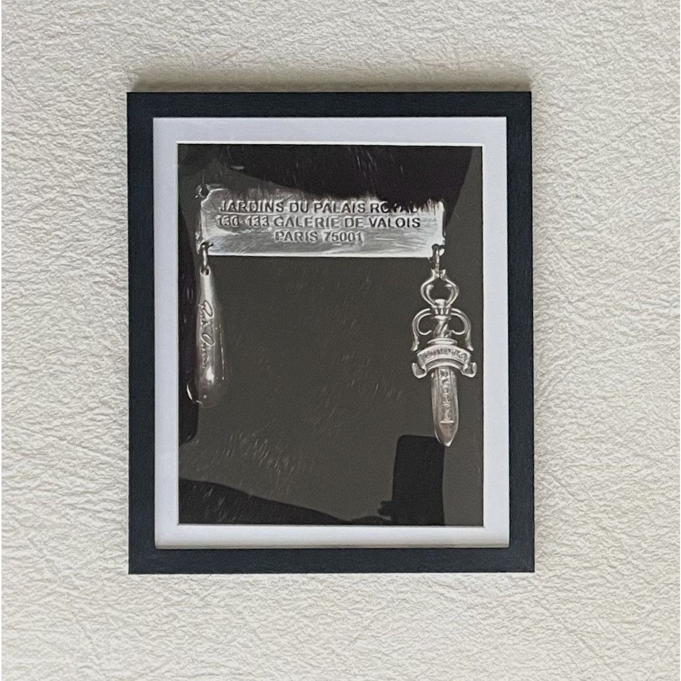 Chrome Hearts × Rick Owens × Vintage Chrome Hearts Rick Owens embroidered 9x11 Framed poster Size ONE SIZE - 1 Thumbnail