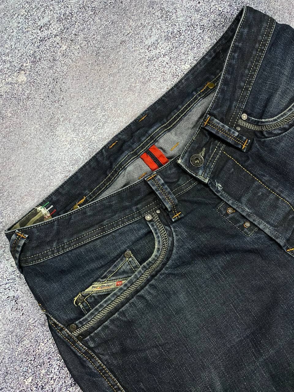 Diesel VERY RARE Vintage Y2K Diesel Distressed Jeans Denim Pants Size US 32 / EU 48 - 2 Thumbnail