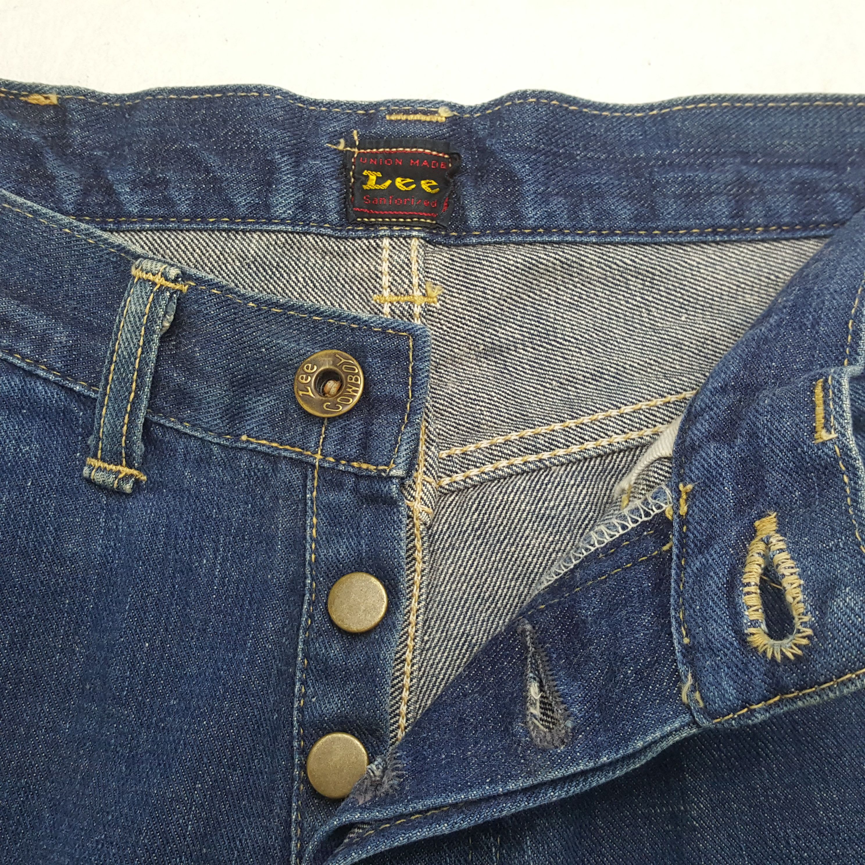 Lee Lee Streetwear Style Jeans RR16 Size US 33 - 12 Thumbnail