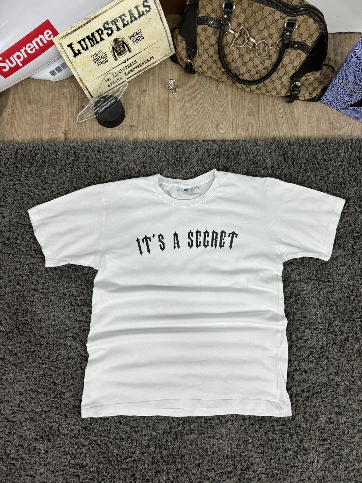 Designer × Trapstar London Drill Trapstar White T-Shirt Tee Its A Secret Swag Y2K Size US M / EU 48-50 / 2 - 1 Thumbnail