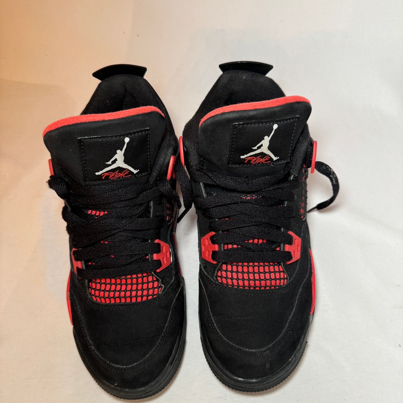 Jordan Brand × Nike Size 6.5 Nike Air Jordan 4 Retro GS Red Thunder Men's Shoes Size US 6.5 / EU 39-40 - 4 Thumbnail