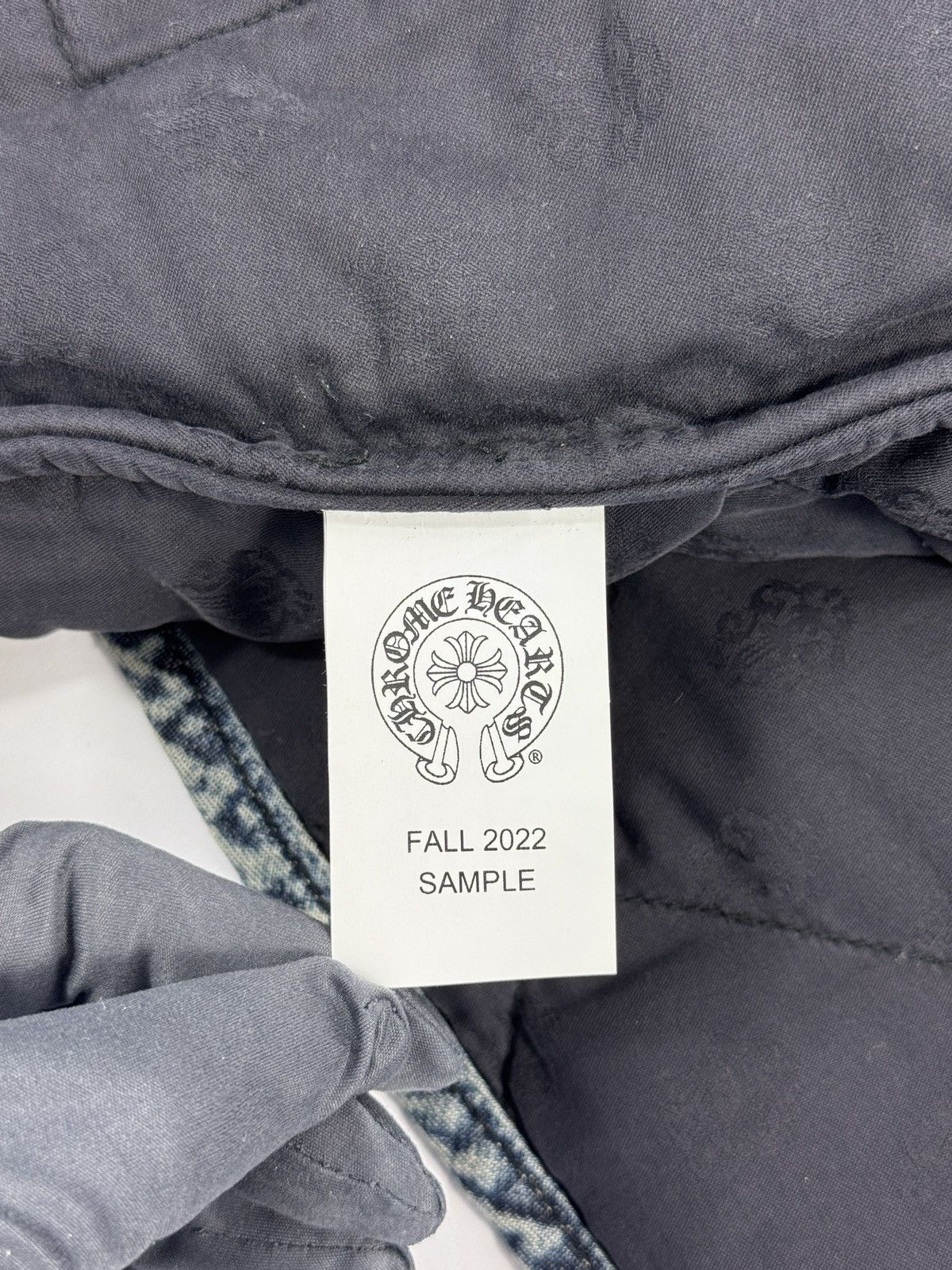 Chrome Hearts FW22 SILVER BUTTONS GARAGE WASH PUFFER DENIM GILET (SAMPLE) Size US S / EU 44-46 / 1 - 8 Thumbnail