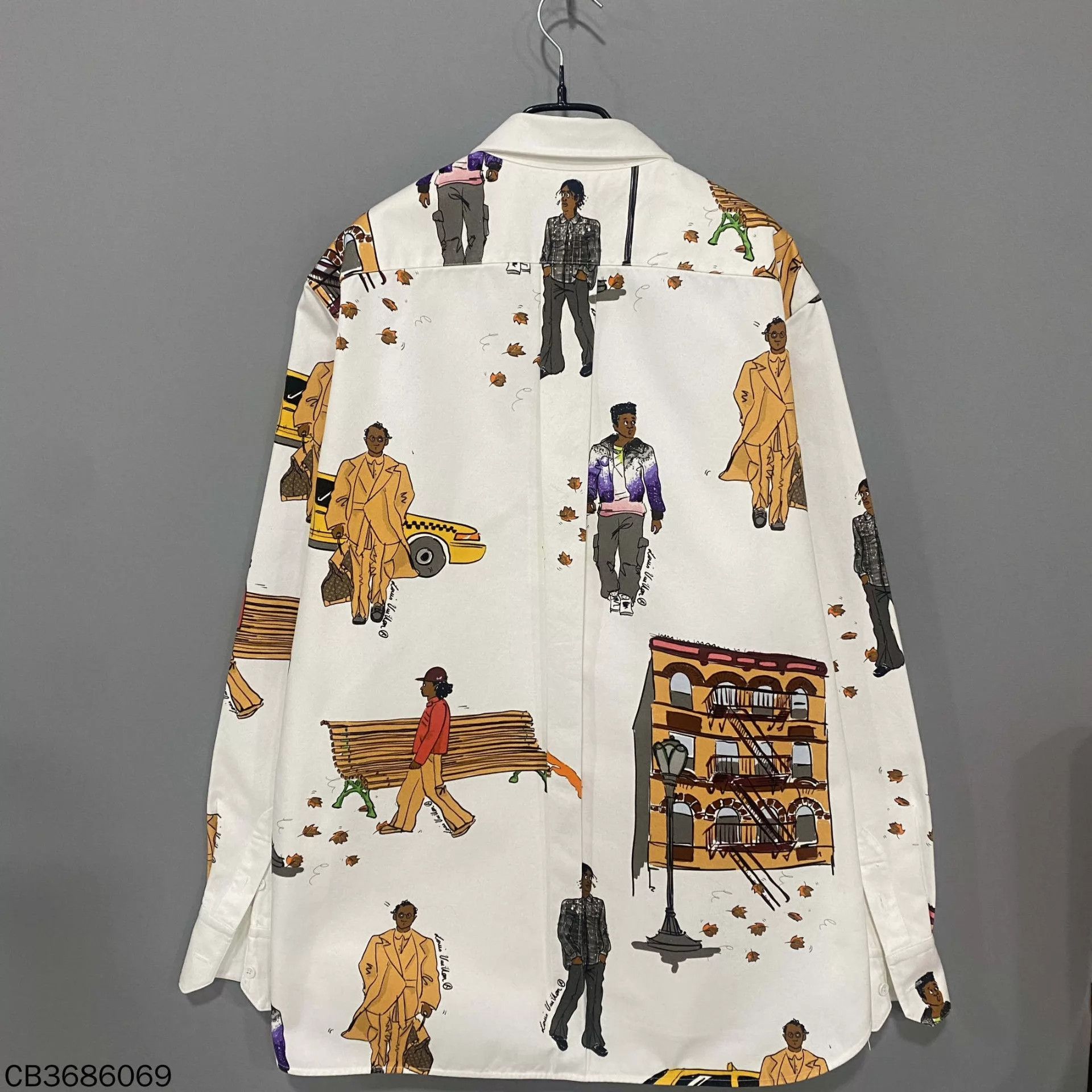 Louis Vuitton LV street scene print shirt XXL Size US XXL / EU 58 / 5 - 3 Thumbnail