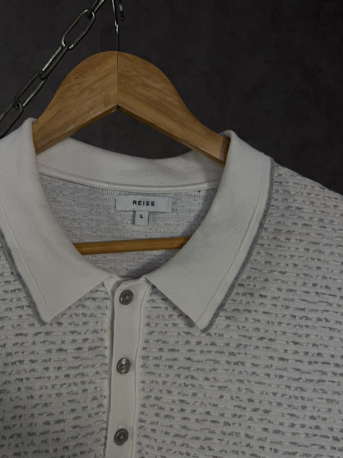 Reiss Reiss designer polo tee Size US L / EU 52-54 / 3 - 3 Thumbnail