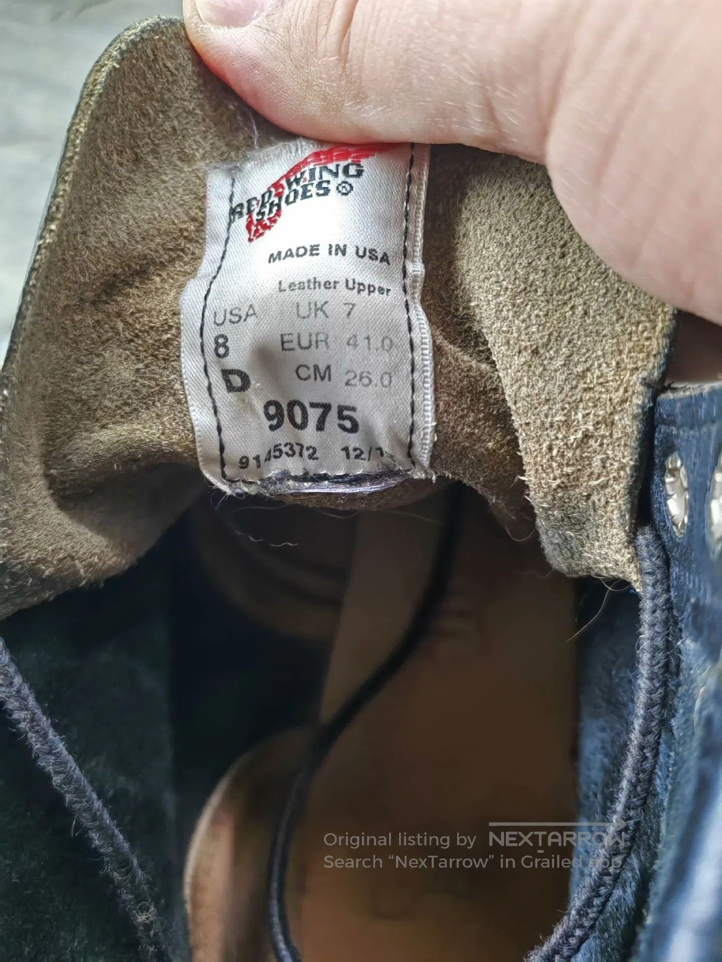 Red Wing Red Wing 9075 Work Boots. Size US 8 / EU 41 - 6 Thumbnail