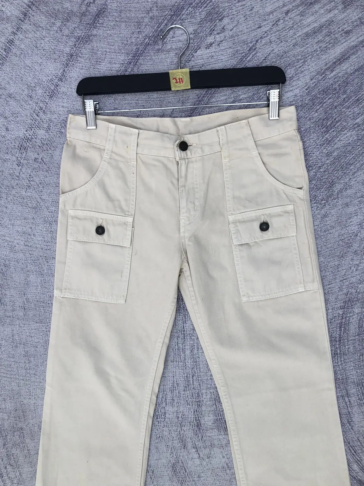 Japanese Brand × Vintage Vintage Cargo Bush Pocket Tactical Pants Boocut Style Size US 30 / EU 46 - 2 Thumbnail