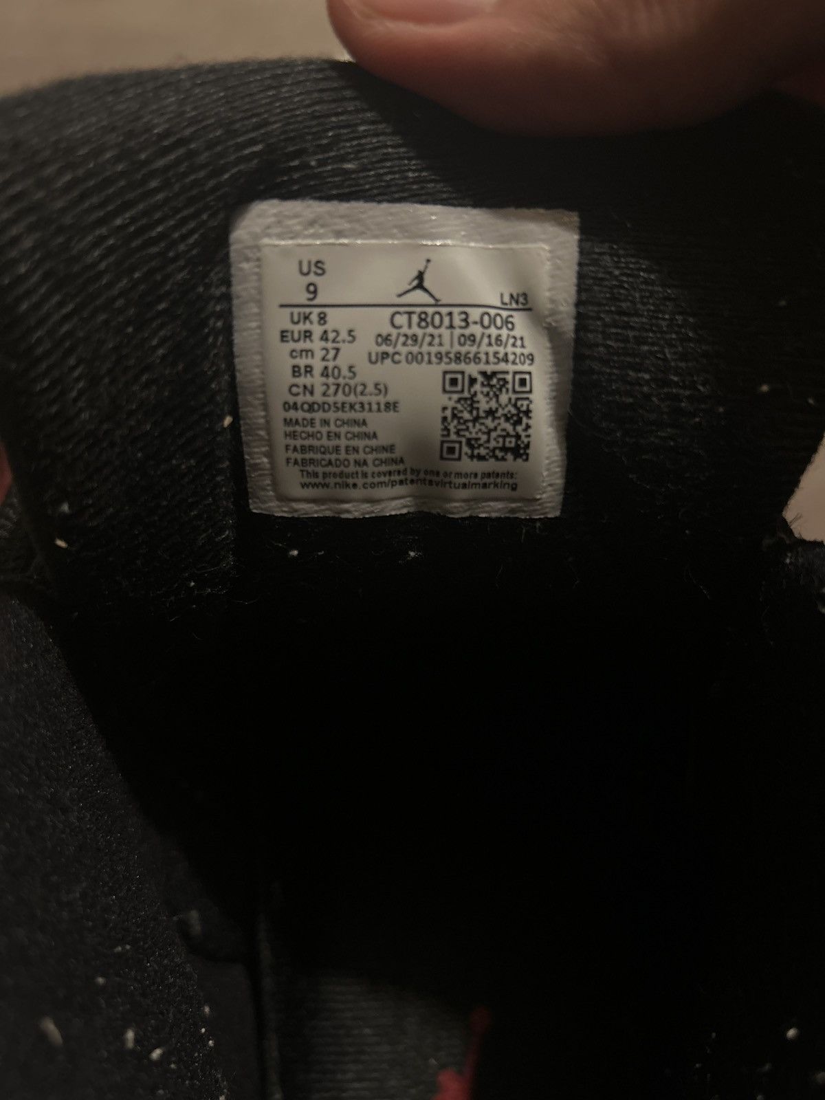 Jordan Brand Air Jordan 12 Retro 'Playoff' 2022 Size US 9 / EU 42 - 5 Thumbnail