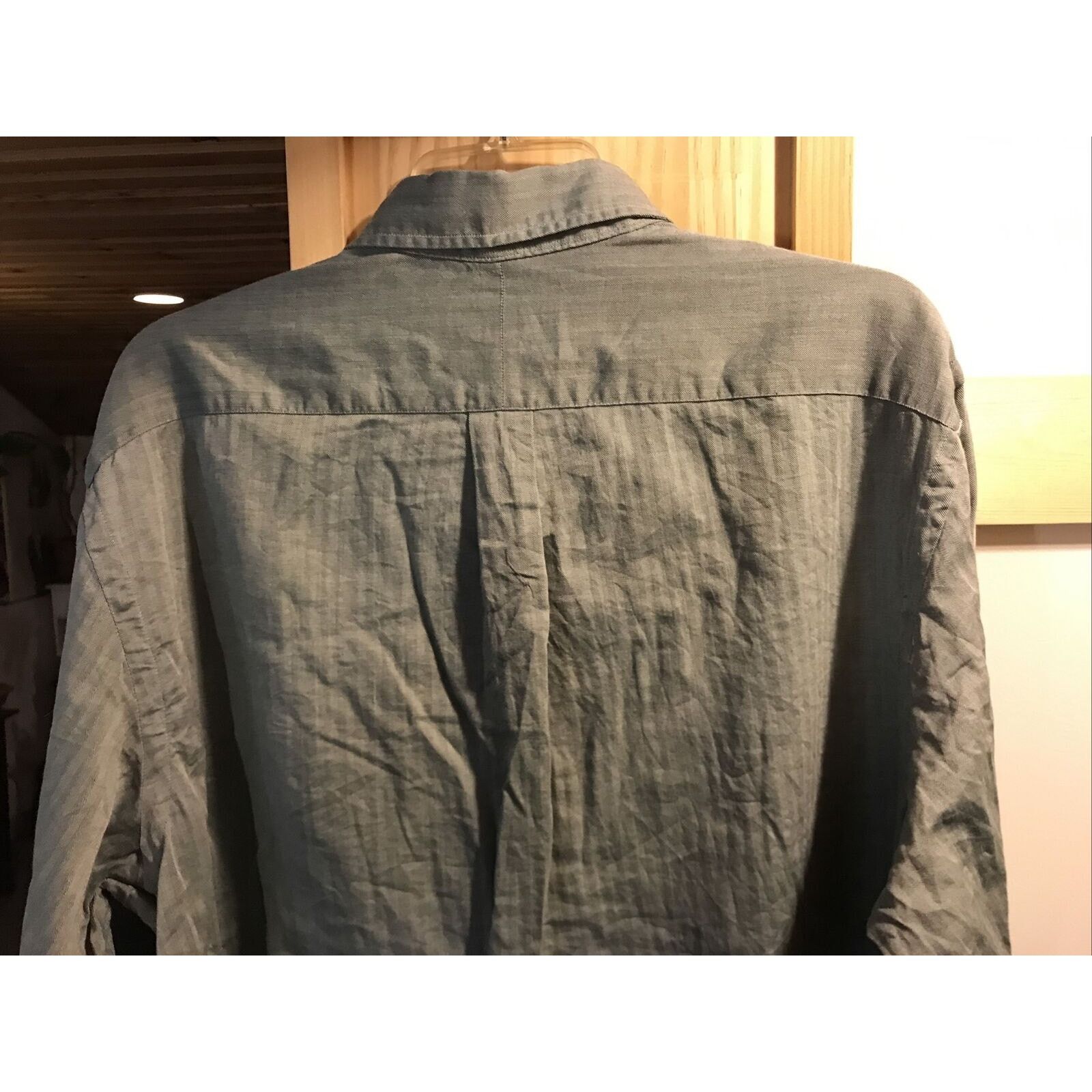 Ralph Lauren Ralph Lauren Men’s XL Light Green LS Button Up Cotton Shirt Size US XL / EU 56 / 4 - 11 Thumbnail
