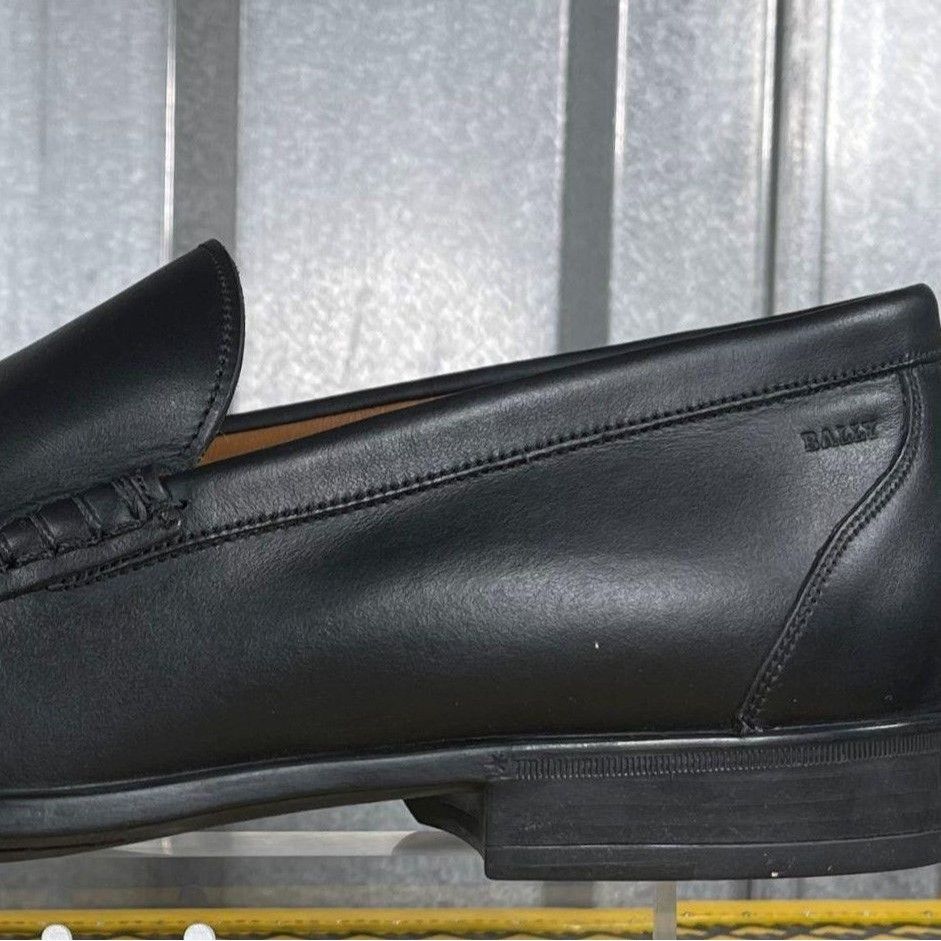 Bally Bally Tenent Black Leather Moccasins US 5.5 Size US 5.5 / EU 38 - 6 Thumbnail