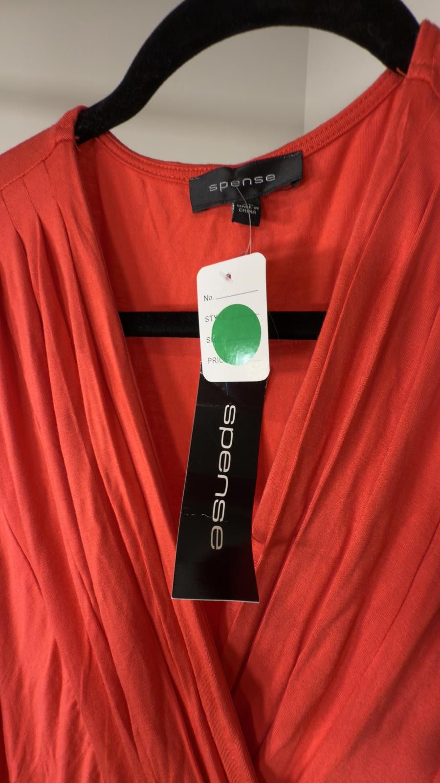 SSENSE Spense Elegant Coral Maxi Dress - Size XL Size XL / US 12-14 / IT 48-50 - 3 Thumbnail