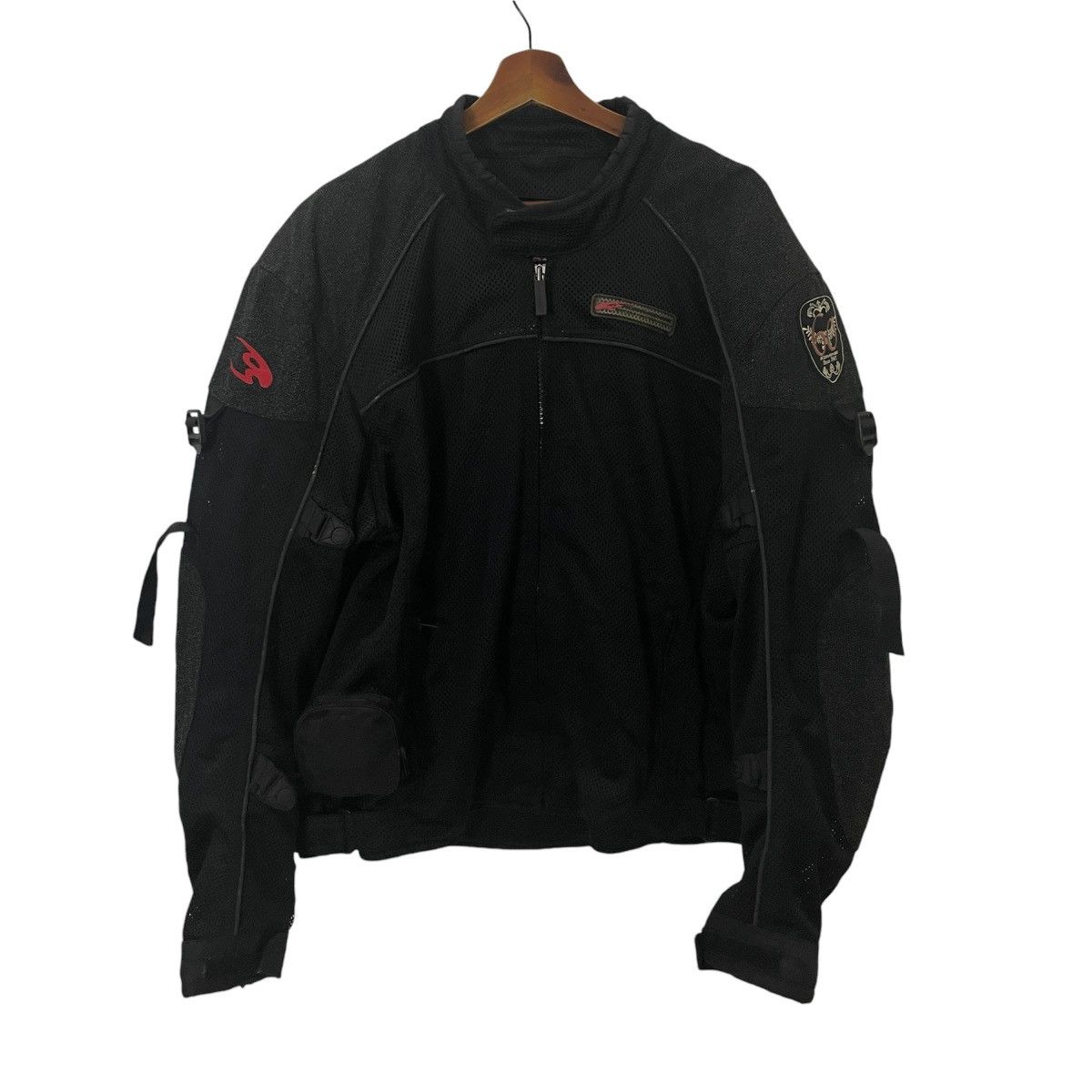 Japanese Brand Vintage Komine Motorcycle Equipment Racing Jacket Size US XL / EU 56 / 4 - 1 Thumbnail
