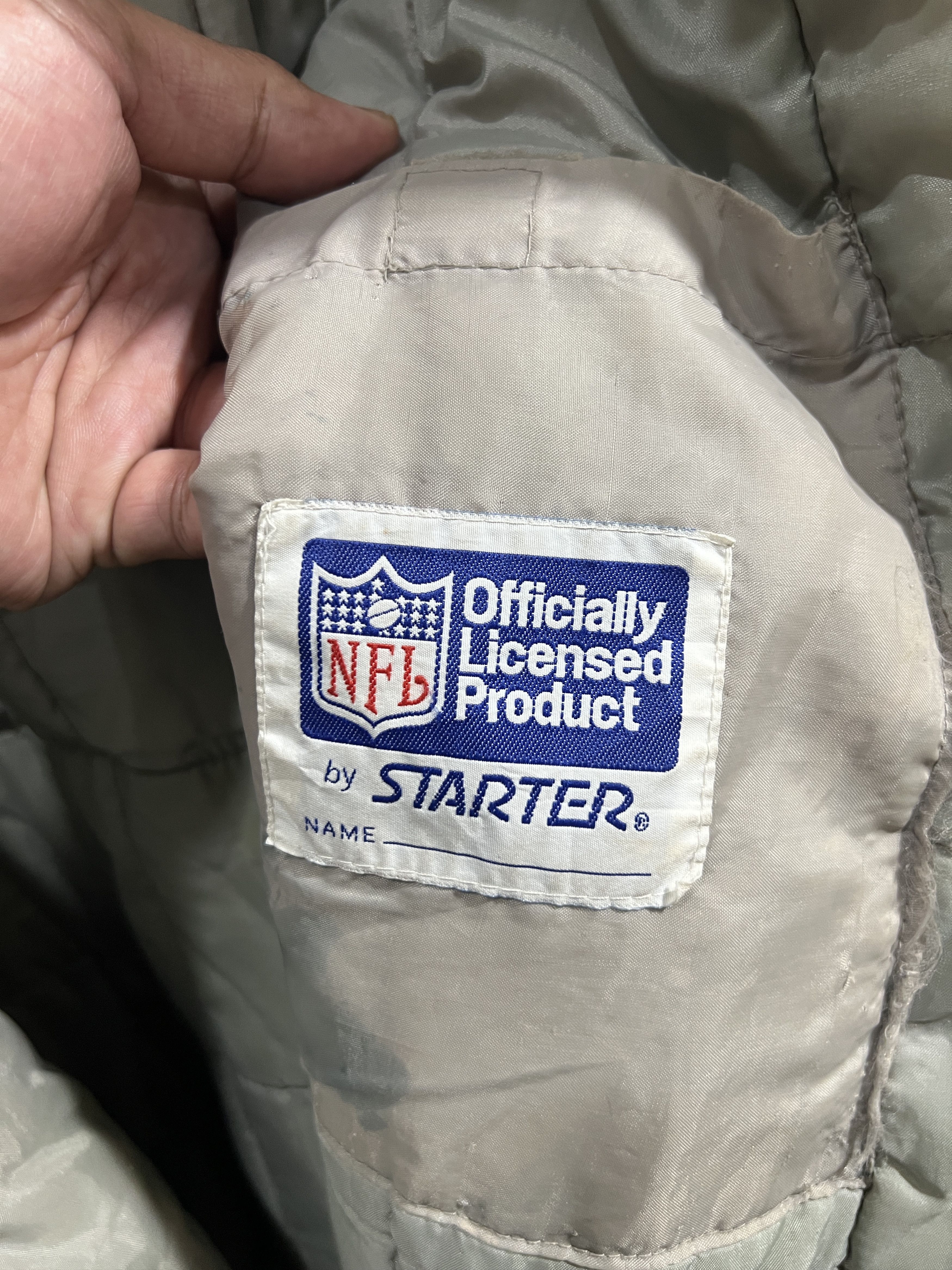 Starter Vintage Starter Los Angeles Raiders NFL Jacket (L) JKA185 Size US L / EU 52-54 / 3 - 9 Thumbnail