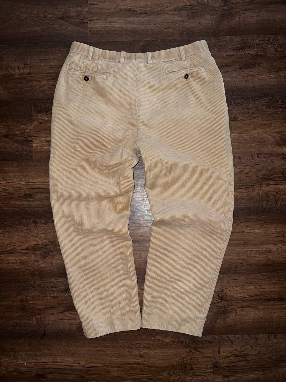 Burberry × Vintage Vintage pants Burberry corduroy y2k baggy fit Size US 38 / EU 54 - 2 Thumbnail