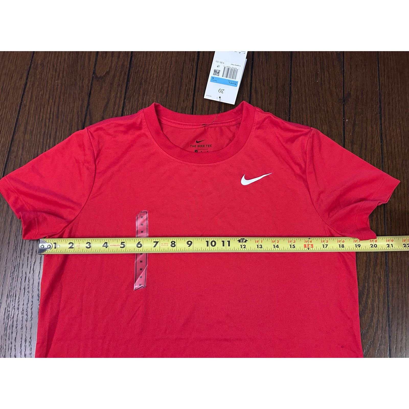 Nike Nike Women’s Athletic Dri Fit Workout University Red T-Shirt Size M / US 6-8 / IT 42-44 - 7 Thumbnail