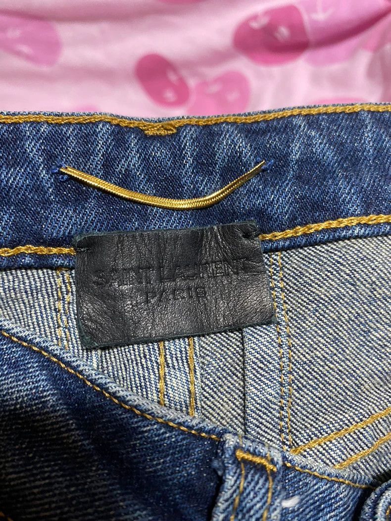 Saint Laurent Paris Saint Laurent Paris Saint Laurent Women's Denim Jeans Size Size US 27 - 3 Thumbnail