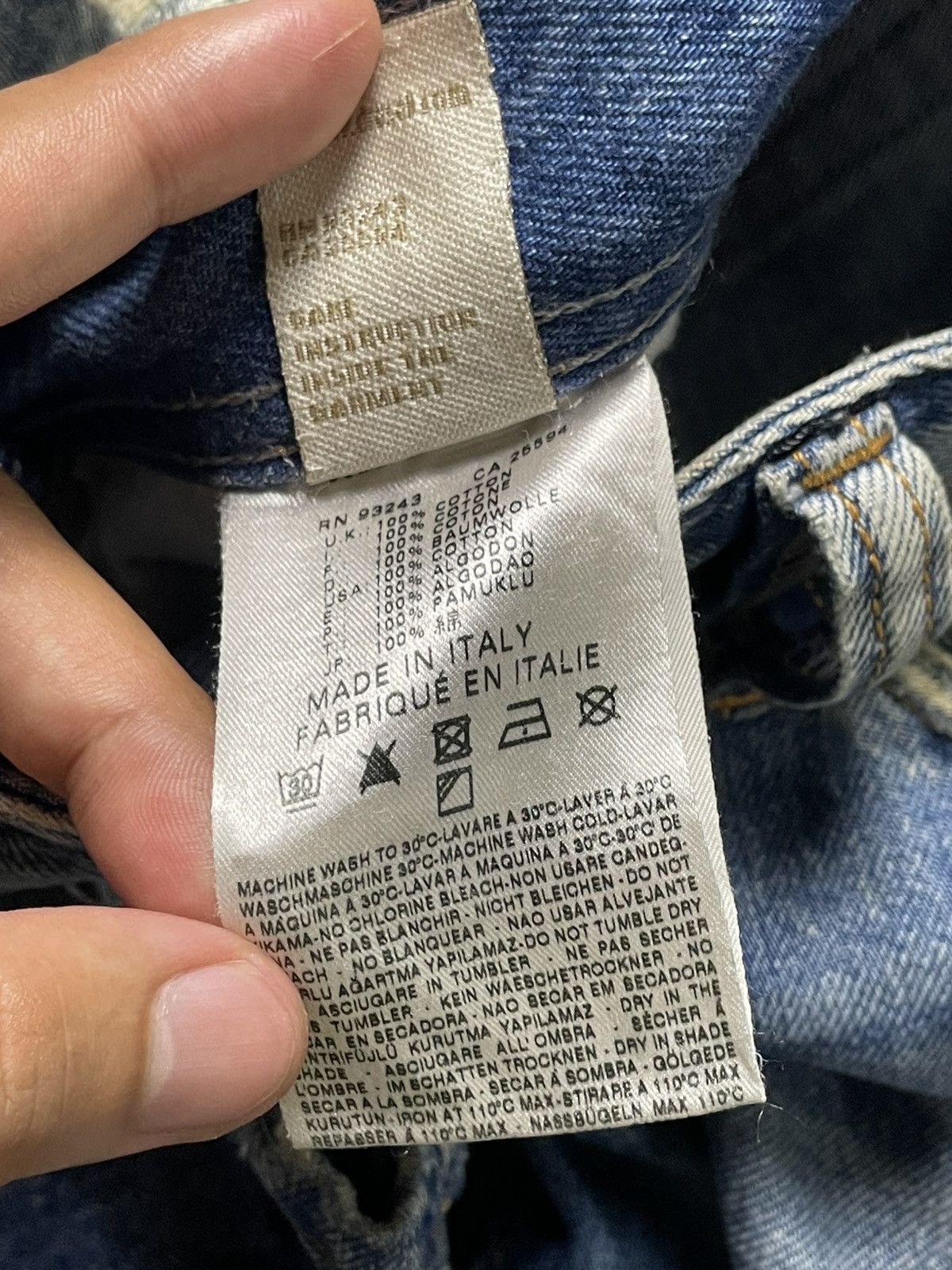 Diesel × Vintage Vintage DIESEL VIKER Distressed Denim Jeans (106) Size US 31 - 8 Thumbnail