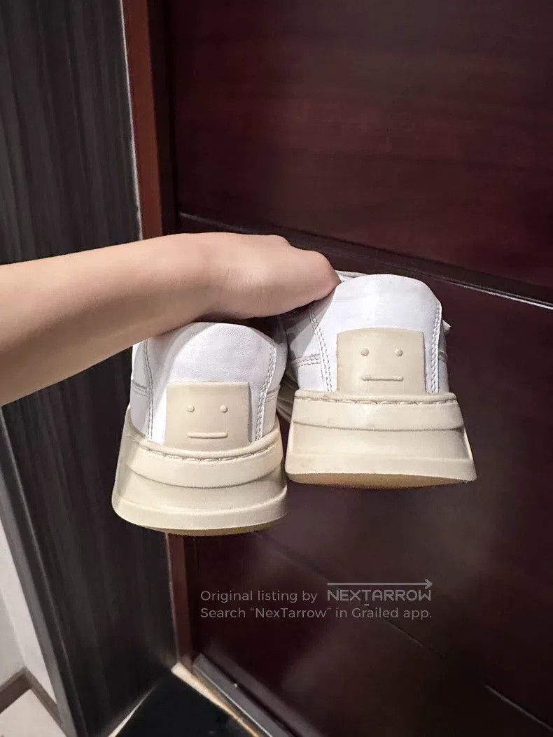 Acne Studios Acne Studios Velcro White Sneakers Size US 4.5 / IT 34.5 - 3 Thumbnail