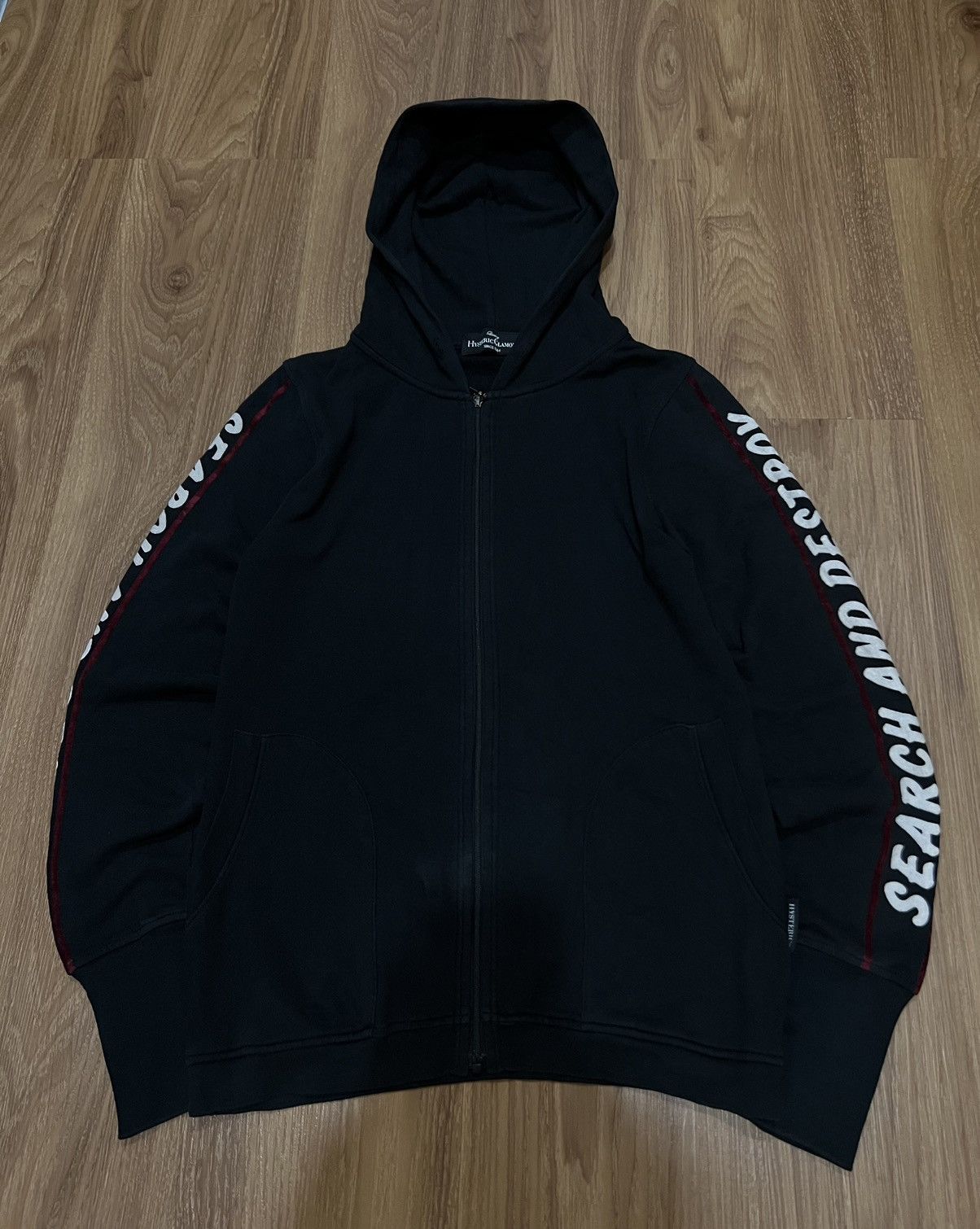 Hysteric Glamour Destroy Hoodie | Grailed