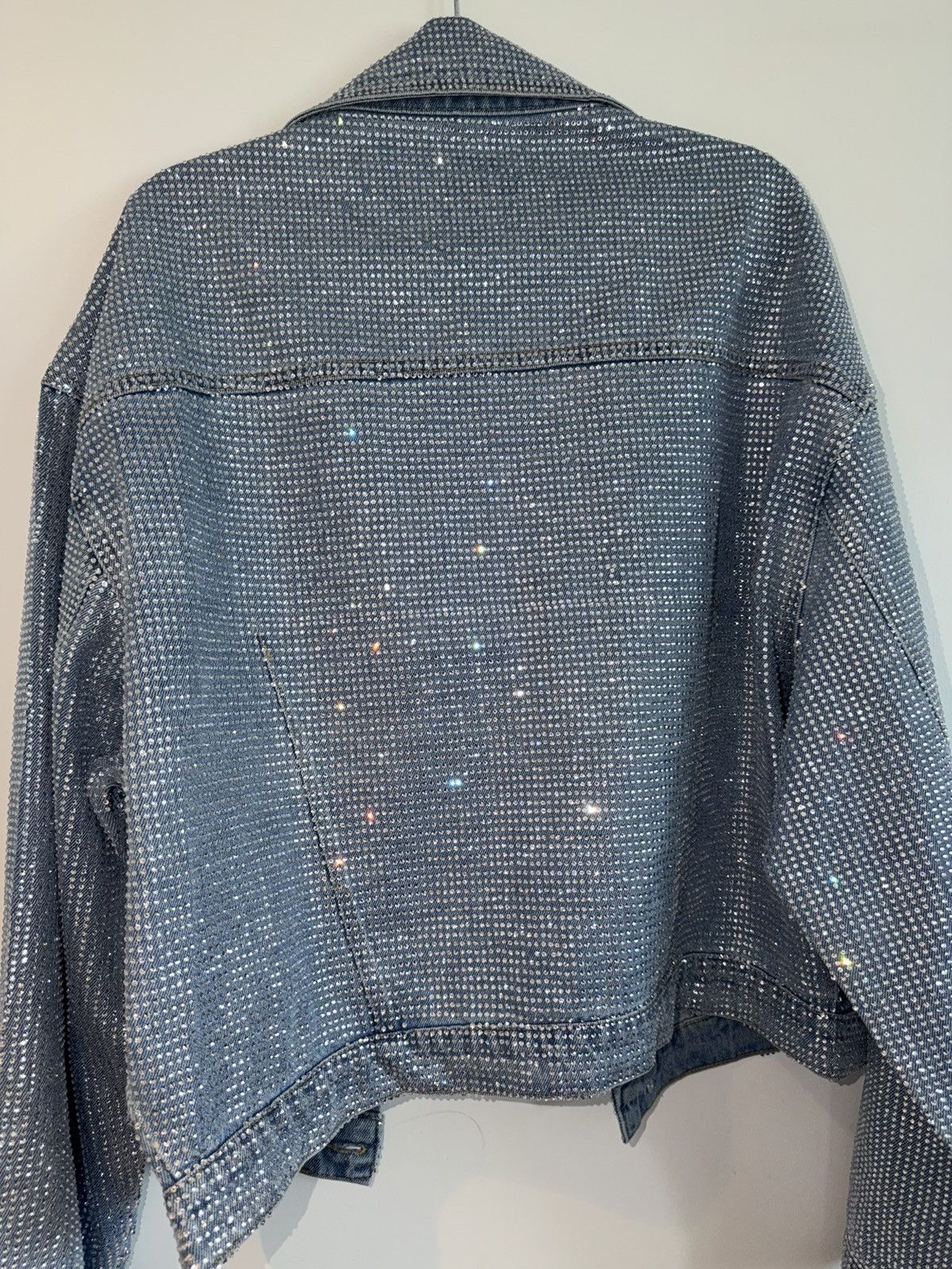 Other Salt Murphy Rhinestone Denim Jacket Size L Size US L / EU 52-54 / 3 - 7 Thumbnail