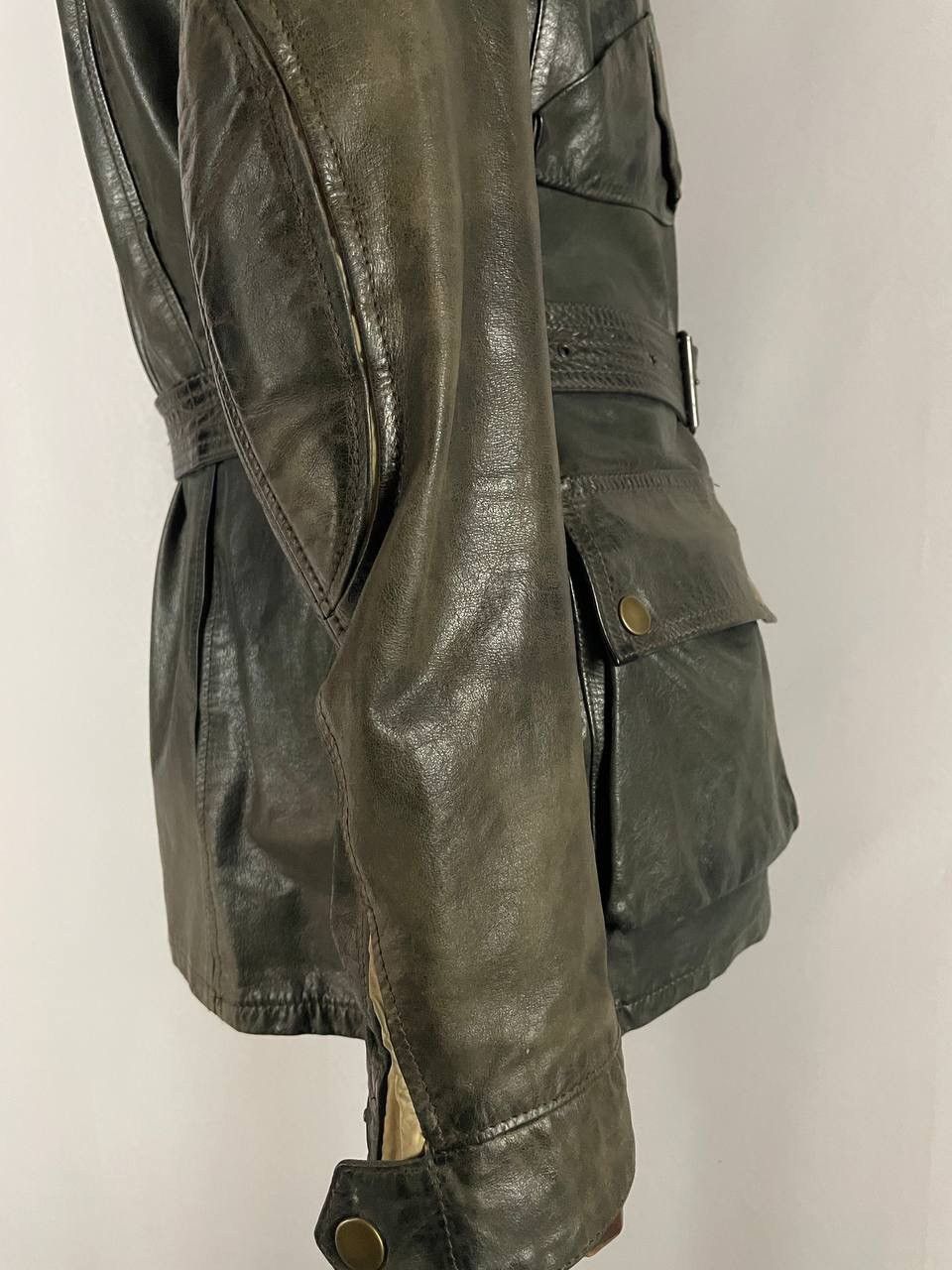 Belstaff Belstaff Leather Biker Jacket Size US XL / EU 56 / 4 - 11 Thumbnail