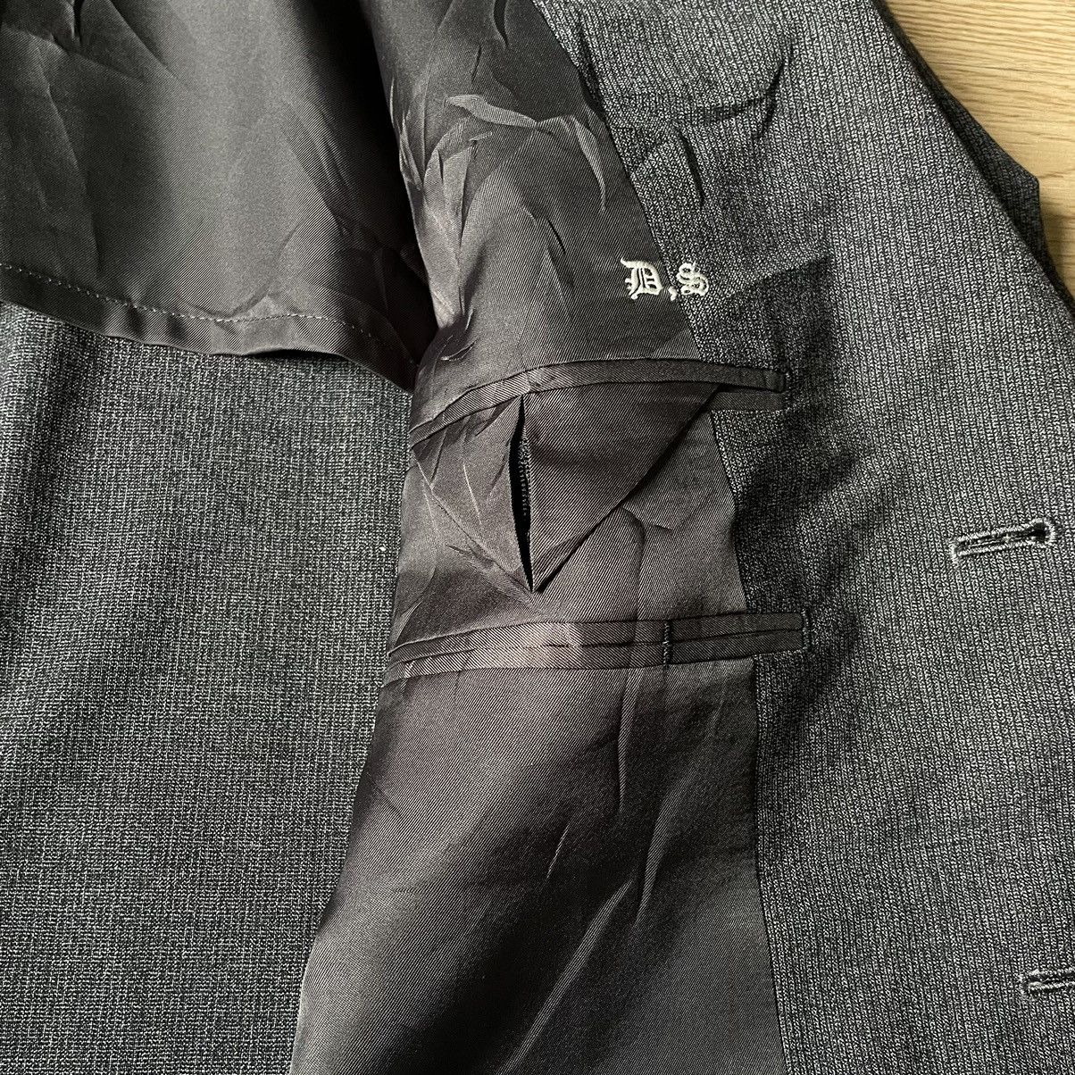 Gianni Valentino 🇮🇹 Gianni Valentino Italy Blazer Dark Gray Size US M / EU 48-50 / 2 - 16 Thumbnail