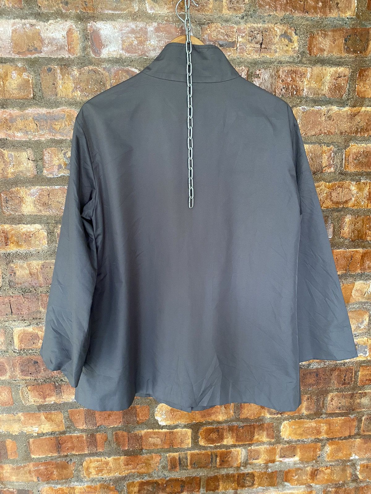 Givenchy × Vintage 90s Givenchy Olive zipper parka Light Jacket Size US M / EU 48-50 / 2 - 8 Thumbnail