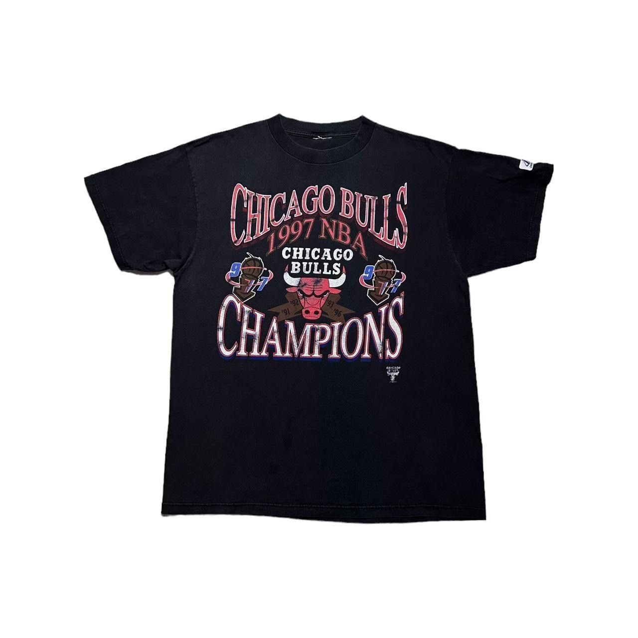 NBA × Vintage Vintage Chicago Bulls Champions 1997 T-Shirt Size US XL / EU 56 / 4 - 1 Thumbnail
