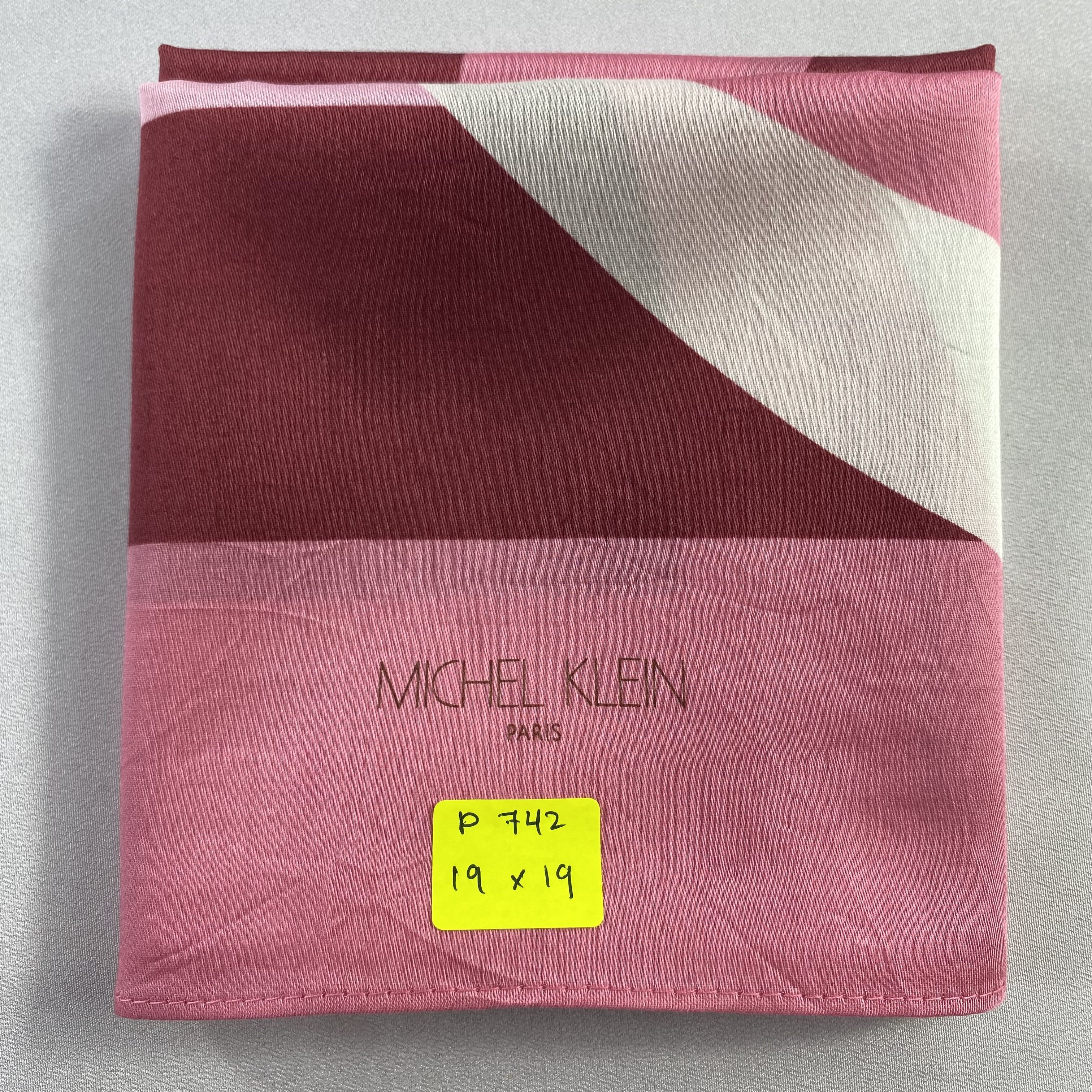 Michel Klein × Vintage Michel Klein Neckerchief / Bandana / Handkerchief-P742 Size ONE SIZE - 5 Thumbnail