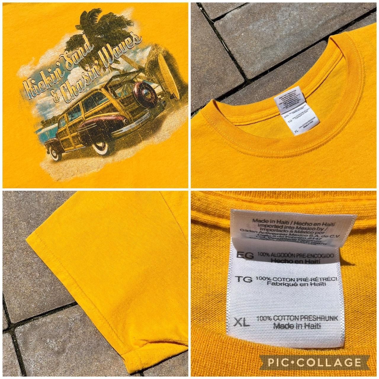 Gildan × Vintage Vintage Gildan Kickin Sand & Chasing Waves Tee Tshirt Size US XL / EU 56 / 4 - 3 Thumbnail