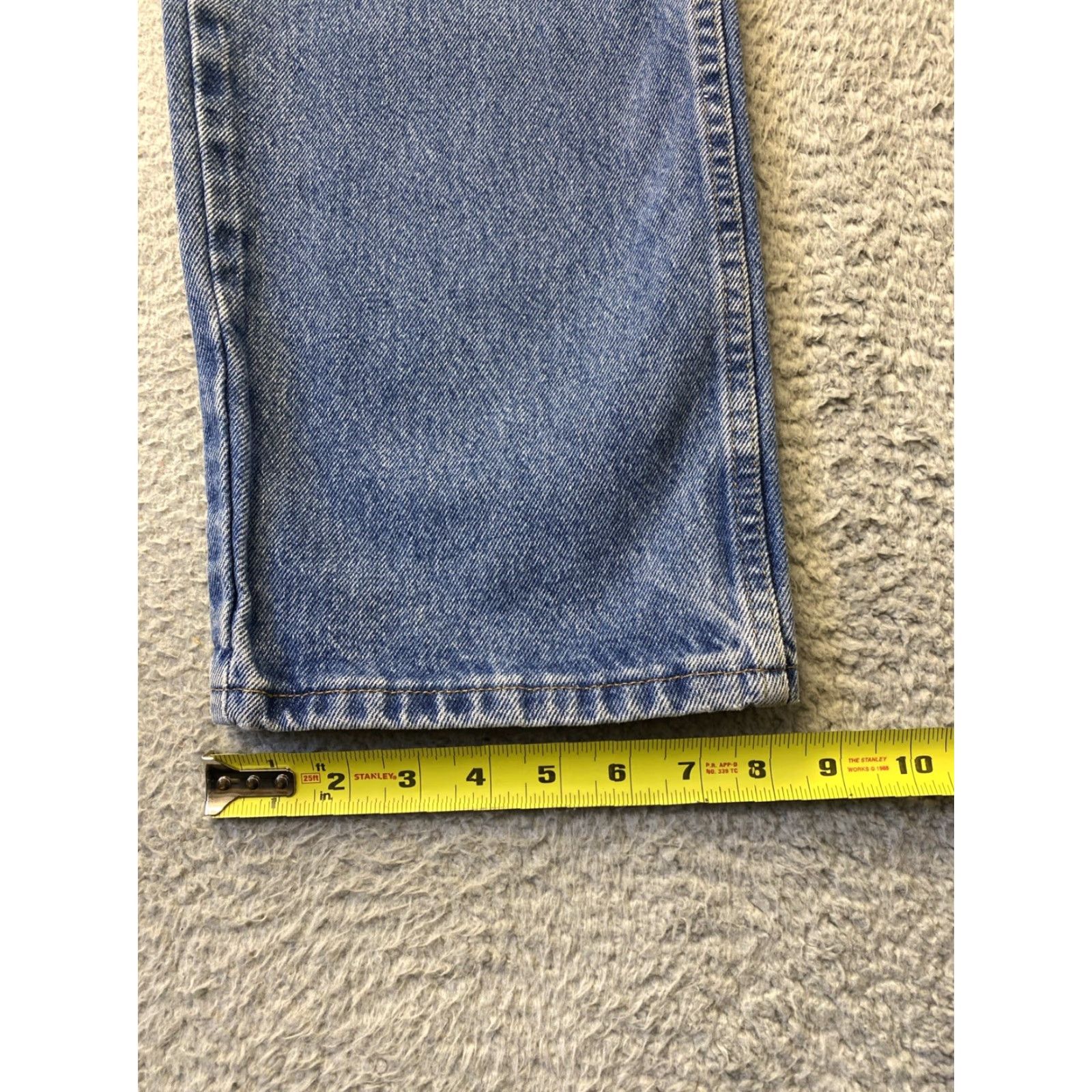 Vintage Rustler Jeans Mens 38x30 Blue Regular Fit Straight Leg Workwear Western - 0428 Size US 38 / EU 54 - 6 Thumbnail