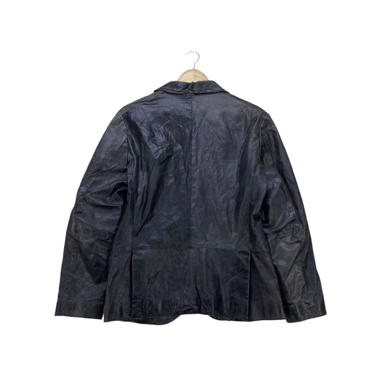 Edifice Japan × KMRii Italian Designer Edifice Horse Hide Leather Jacket Size M / US 6-8 / IT 42-44 - 2 Thumbnail