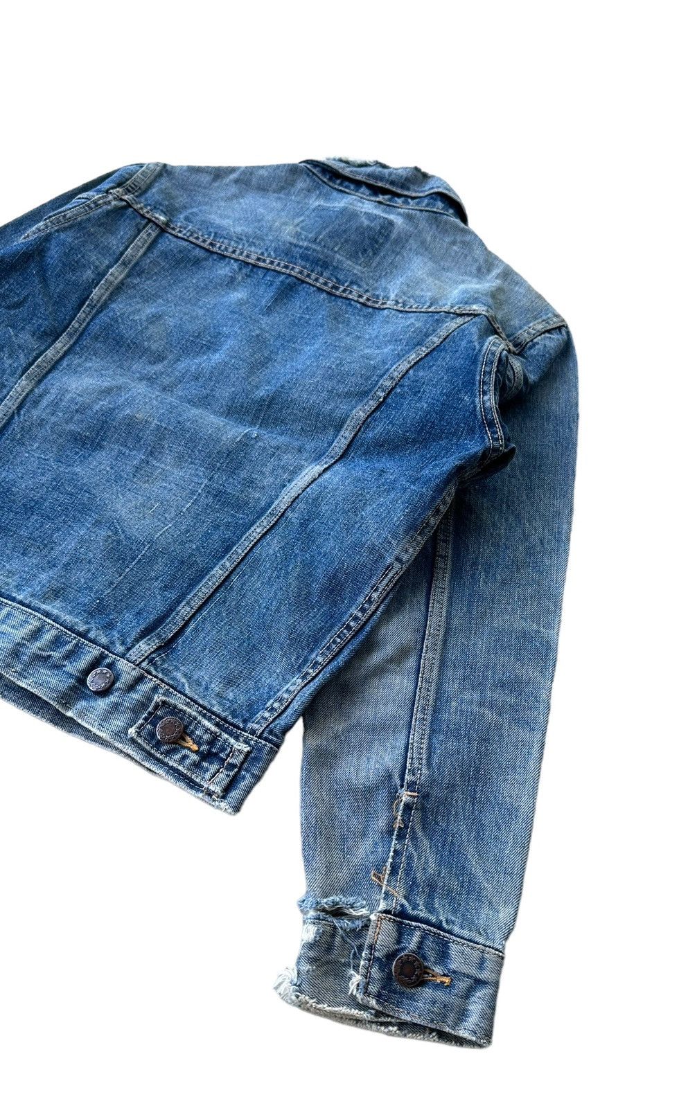 Sears Vintage 70s Sears selvedge rusty wash denim jacket Size US S / EU 44-46 / 1 - 6 Thumbnail
