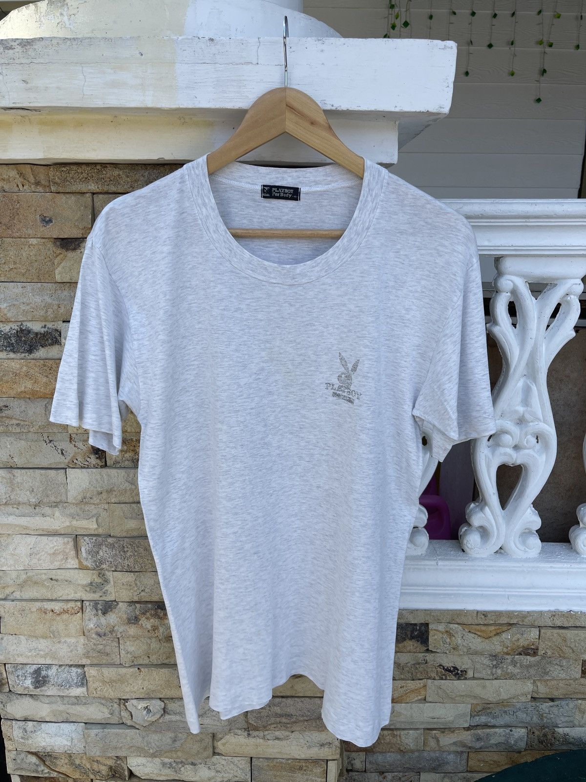 Playboy × Vintage Last Drop🔥Rare🔥Vintage 90s Playboy Single Stitch T-Shirt Size US M / EU 48-50 / 2 - 1 Thumbnail