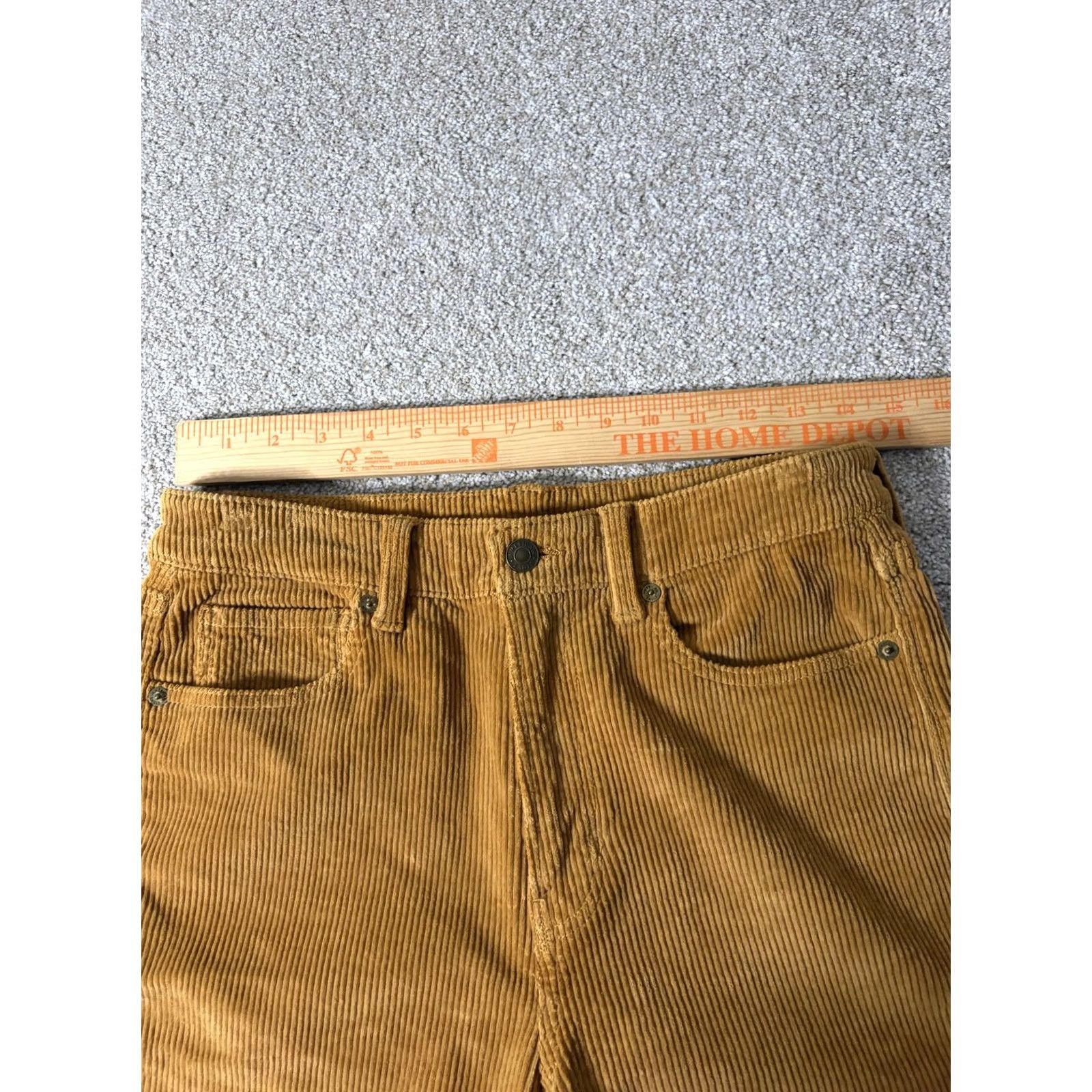 American Eagle Outfitters American Eagle Outfitters Womens Pants 6 Brown Corduroy Chino Super Stretch Size 28" / US 6 / IT 42 - 4 Thumbnail