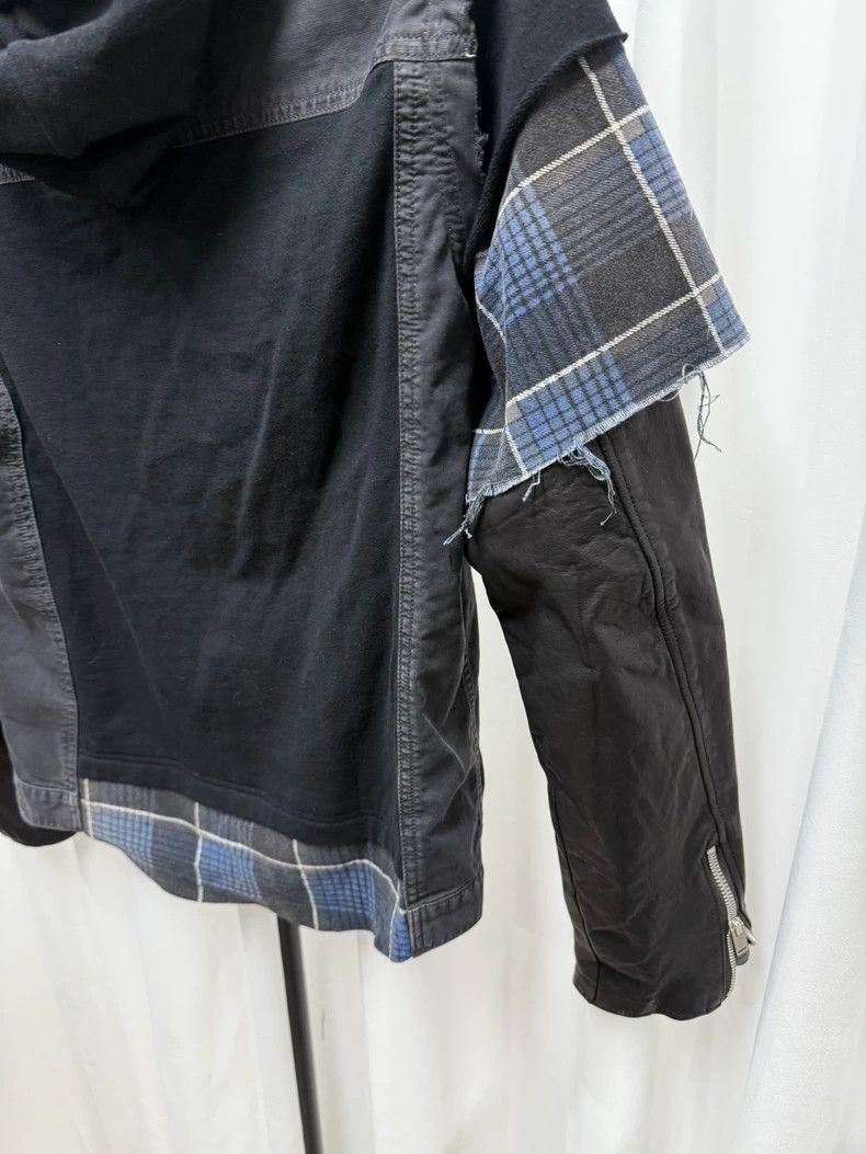 Undercover undercover 12SS Paneled Cowhide Punk Jacket 2502-Nextarrow Size US L / EU 52-54 / 3 - 7 Thumbnail
