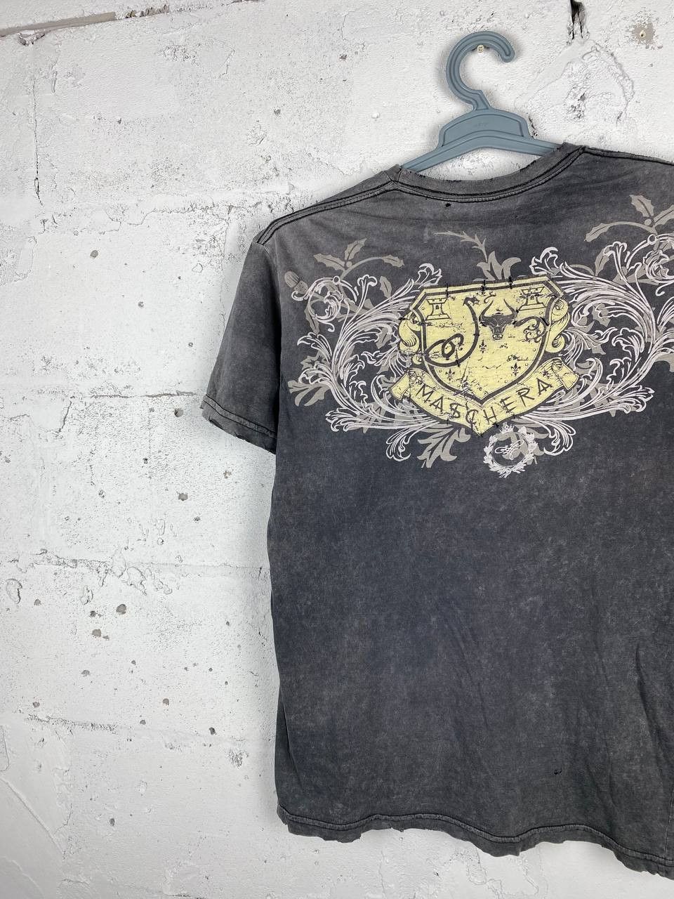 Affliction × JNCO × Vintage Crazy Vintage Y2K Affliction Style Cross T Shirt Grunge Size US L / EU 52-54 / 3 - 12 Thumbnail