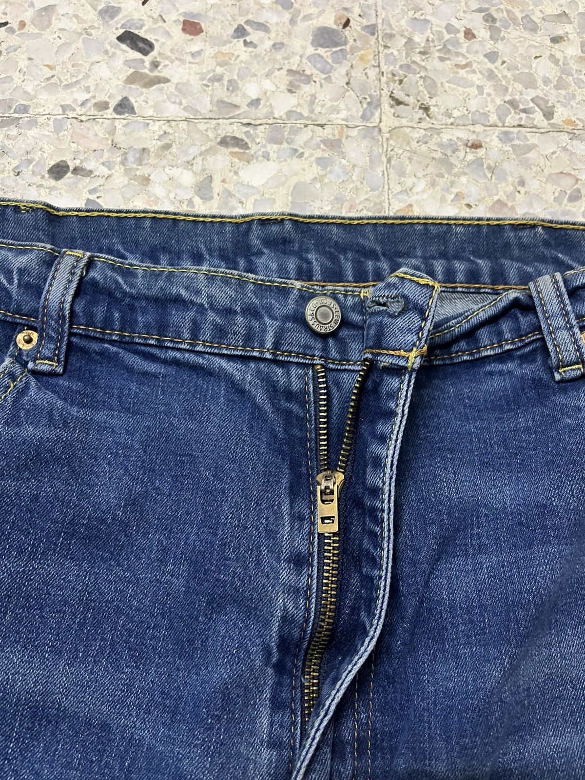 Levi's Vintage Clothing Levi’s vintage clothing, LVC 517 distressed denim Size US 38 / EU 54 - 4 Thumbnail