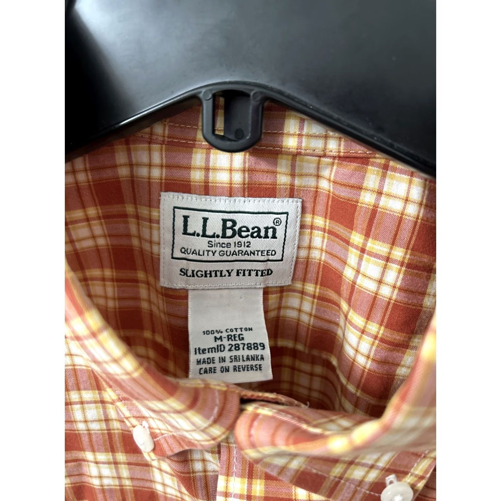 Vintage LL Bean Shirt Mens M Red Plaid Kennebunk Sport Wrinkle Resistant Button-Up Pocketed Casual Classic Preppy Mens Size US M / EU 48-50 / 2 - 6 Thumbnail