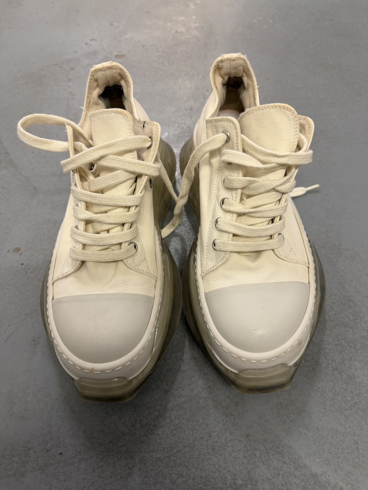 Rick Owens Drkshdw Rick Owens Drkshdw Abstract Low Transparent Sole Sneaker Size US 8 / IT 38 - 2 Thumbnail