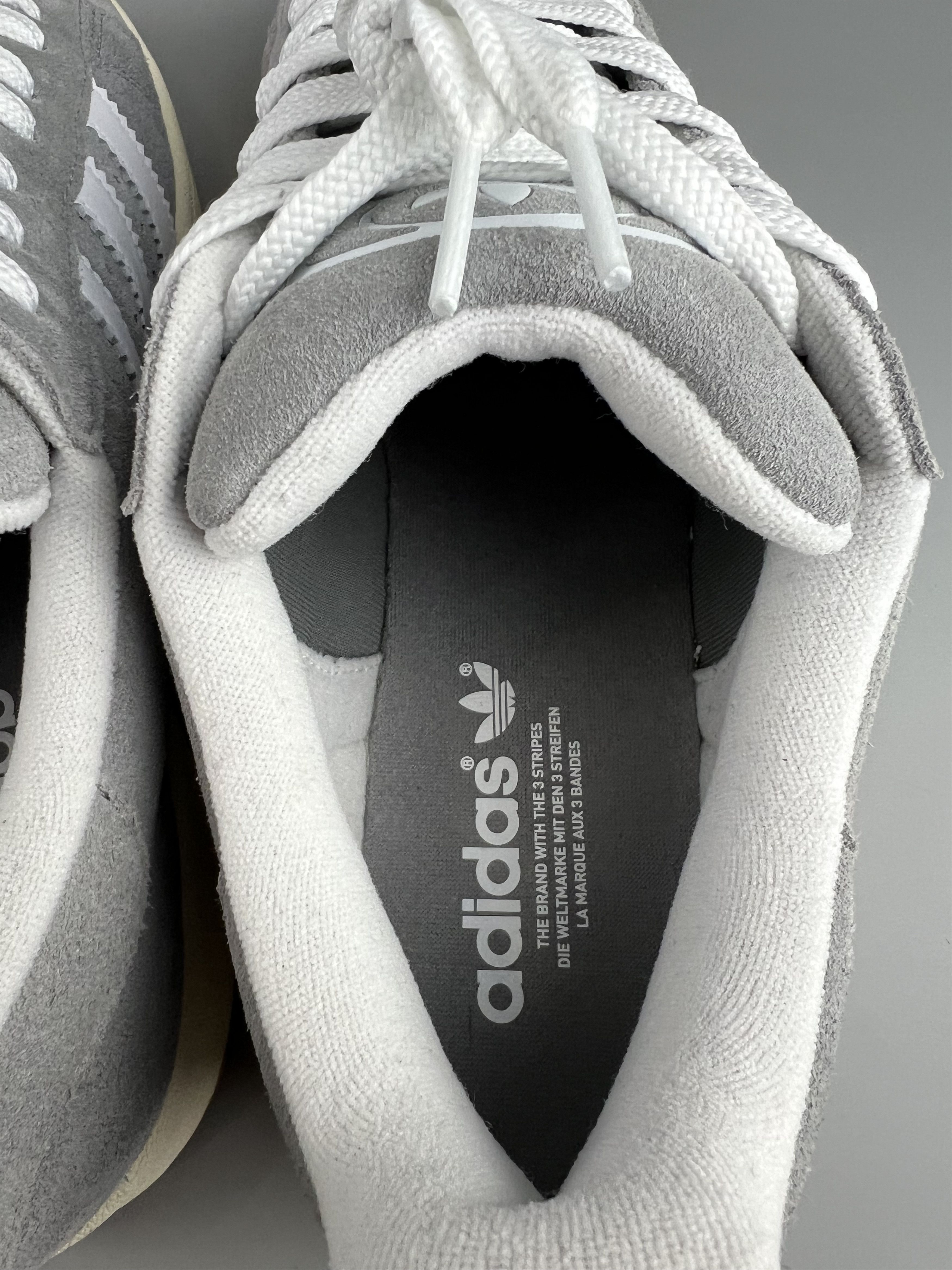 Adidas Adidas Campus 00s Men's Gray White Gum Size US 11.5 / EU 44-45 - 7 Thumbnail