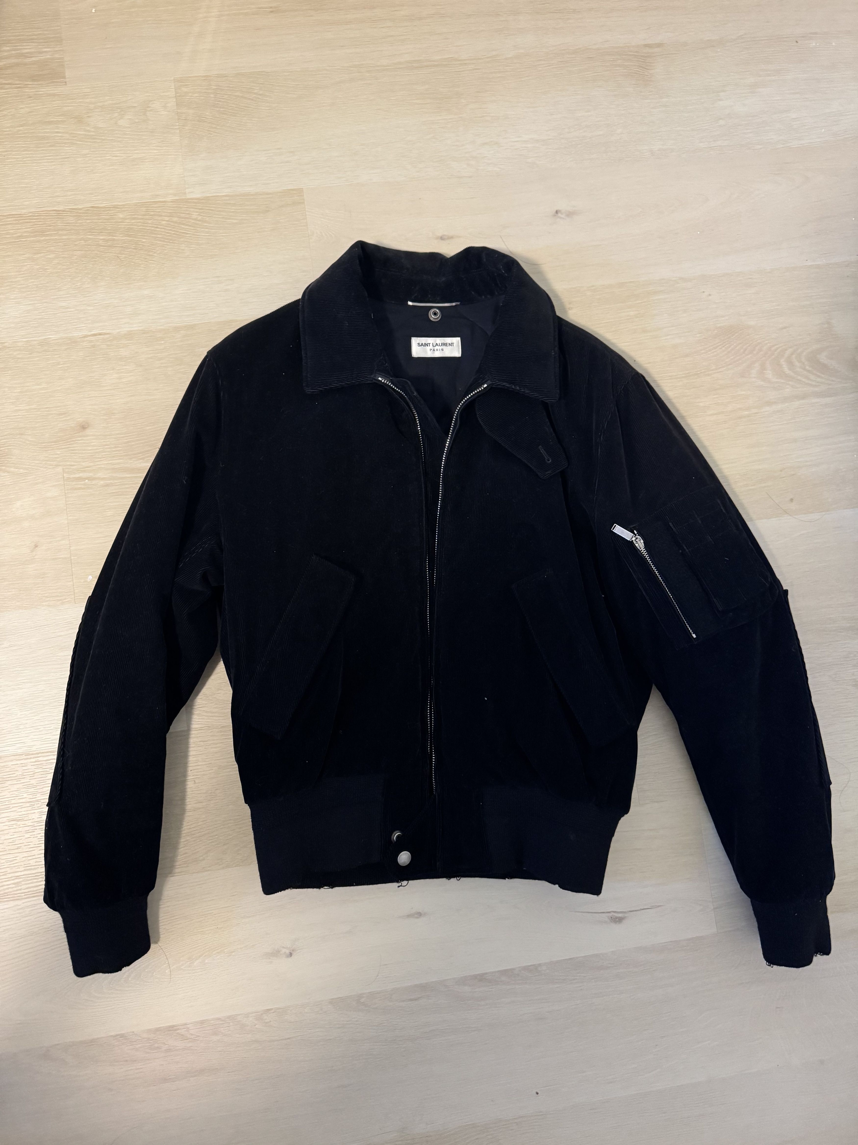 Saint Laurent Paris Saint Laurent Corduroy Jacket Size US M / EU 48-50 / 2 - 2 Thumbnail
