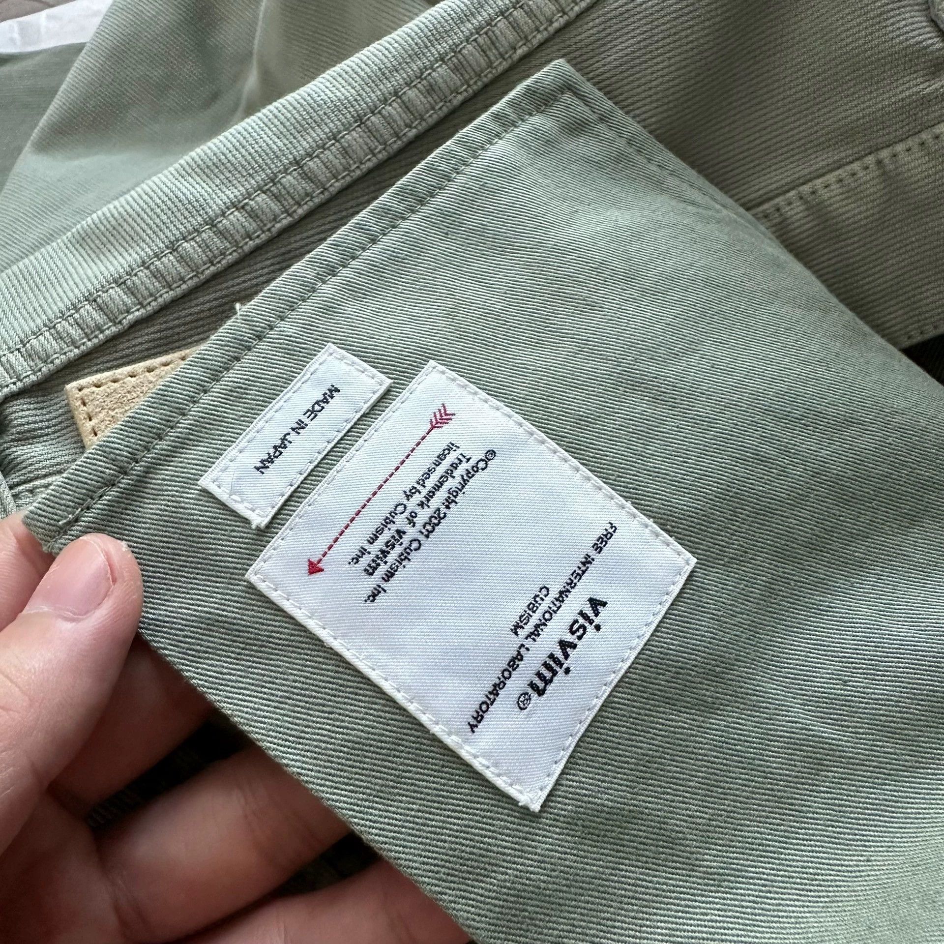 Visvim VISVIM 23SS FLUXUS 01 DMGD Size 3 DRY PIQUE pants Size US 34 / EU 50 - 7 Thumbnail