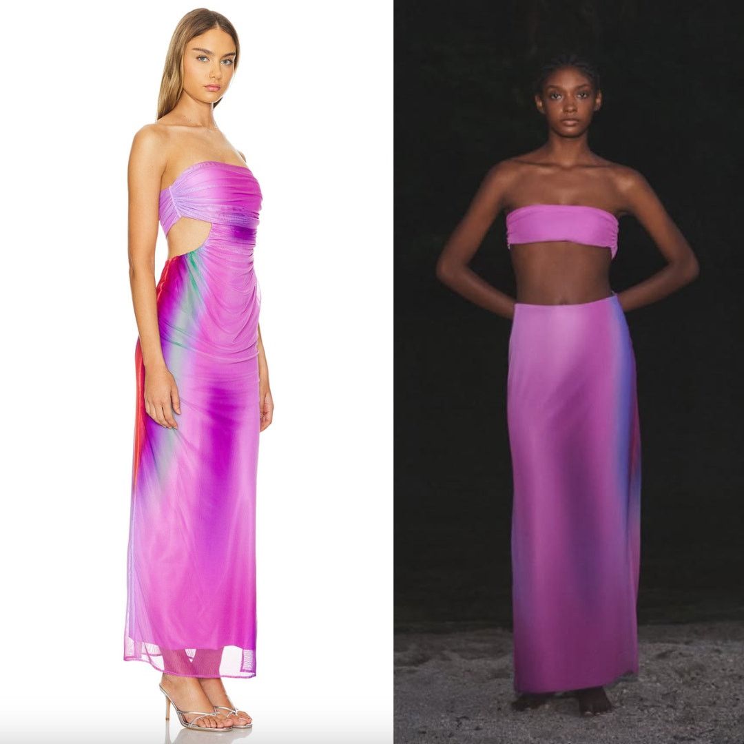 Other Baobab | Lila Dress in Enchanted Purple Reversible Midi XS Size XS / US 0-2 / IT 36-38 - 1 Thumbnail